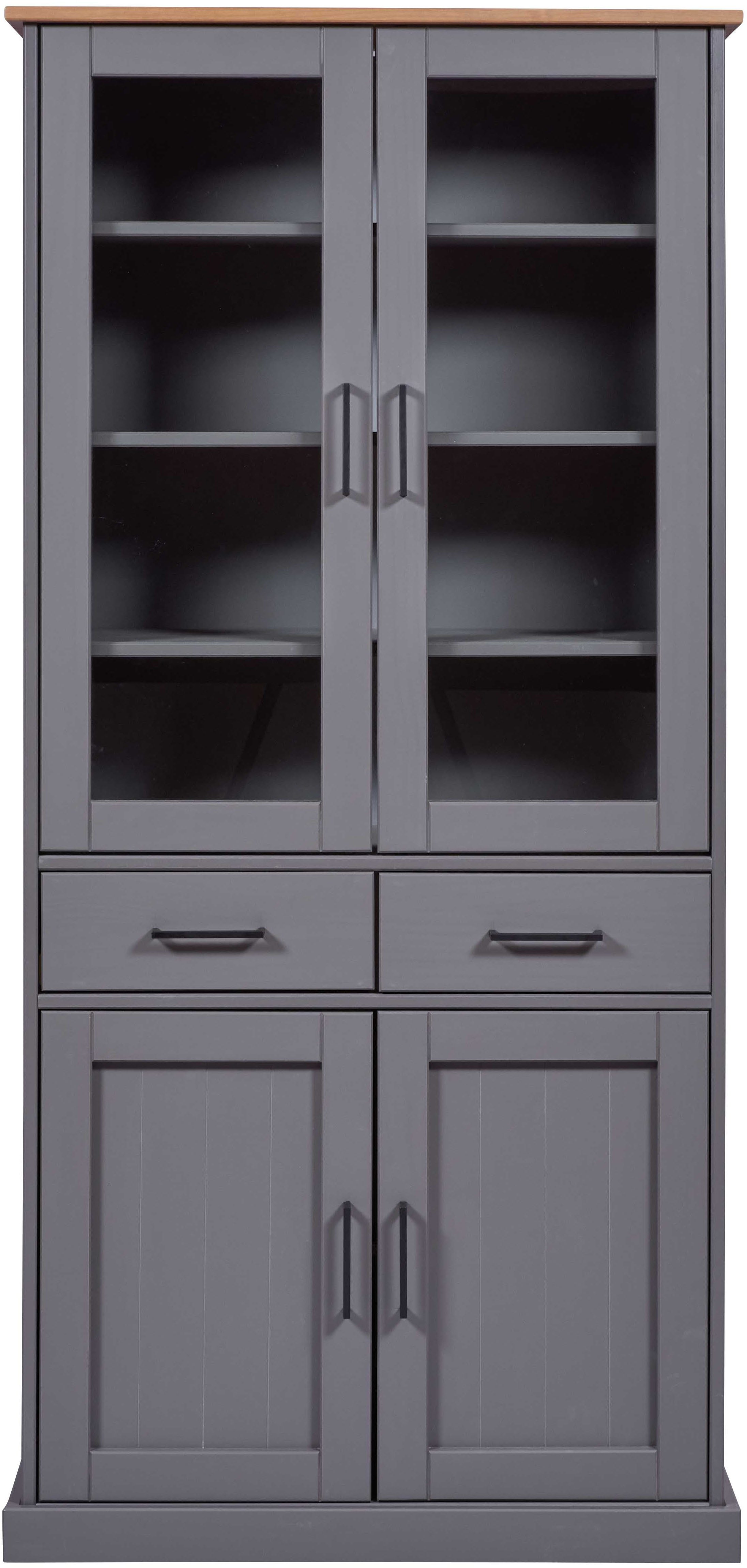 Inter Link Buffet Forenzo (1-St) Kiefer Massiv, FSC®, Landhaus, BxTxH: ca. 90 x 38,4 x 190 cm