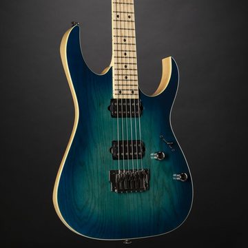 Ibanez E-Gitarre, Prestige RG652AHMFX-NGB Nebula Green Burst, Prestige RG652AHMFX-NGB Nebula Green Burst - E-Gitarre