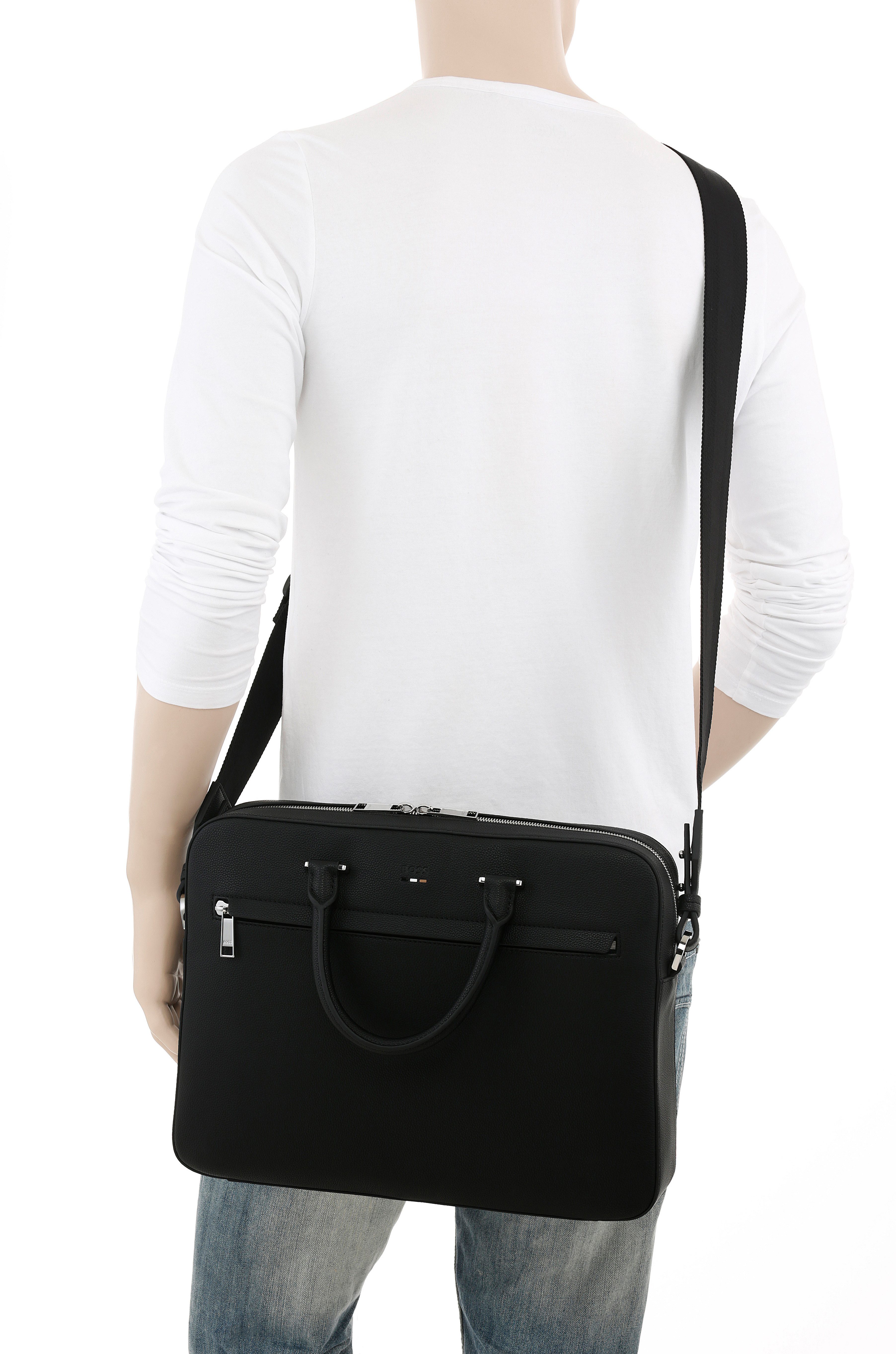 BOSS Aktentasche Ray S, Document-Bag, Messengerbag, Trolley-Aufsteck-System günstig online kaufen