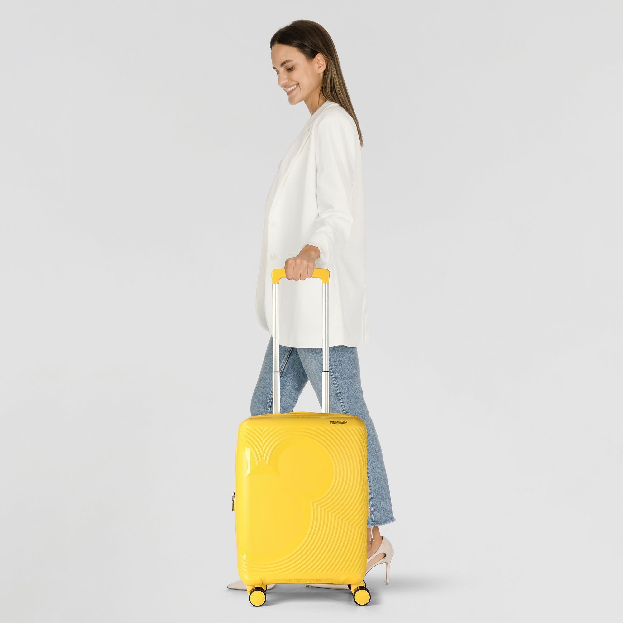 American Tourister® Handgepäck-Trolley Mickey Magic, 4 Rollen, Polypropylen