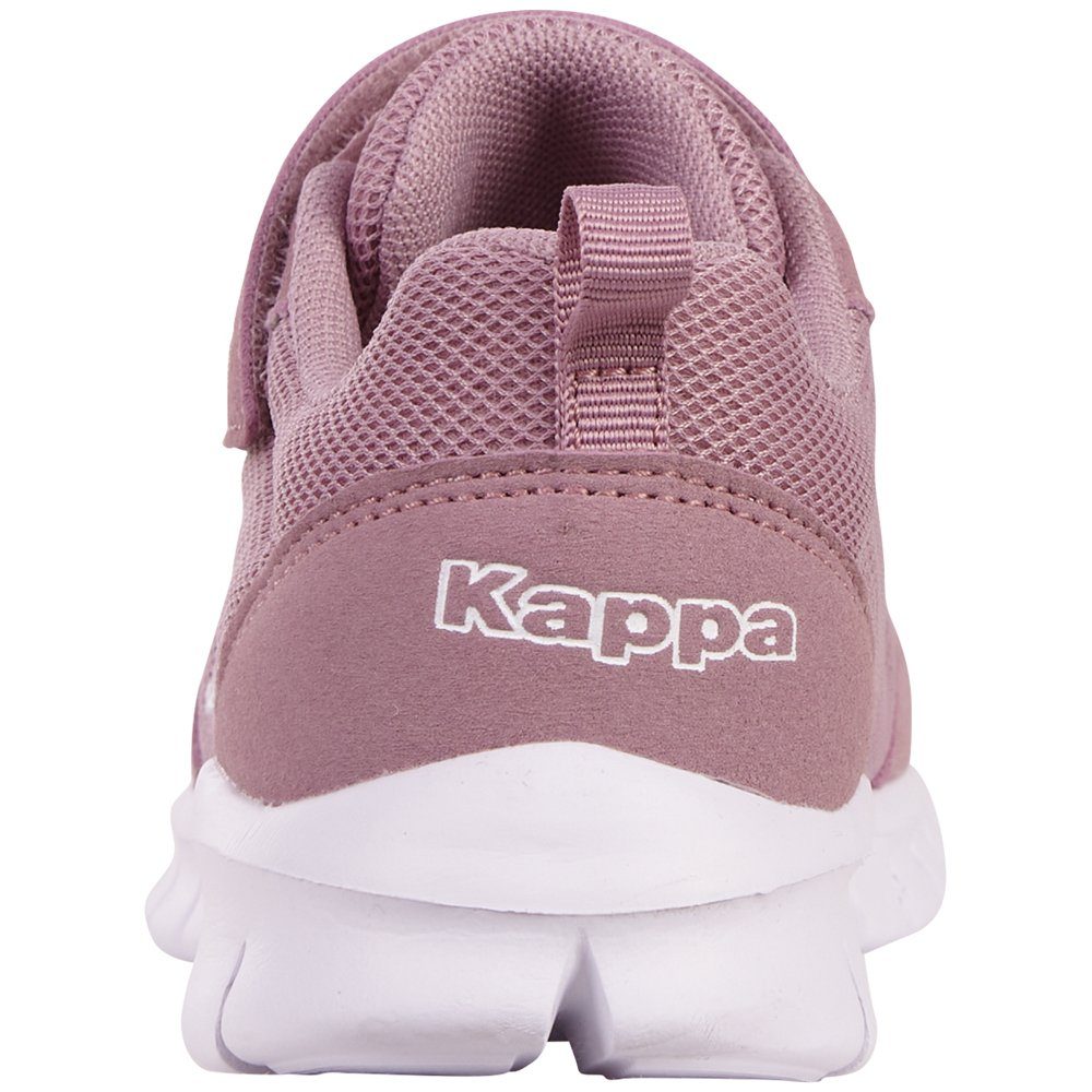 und leicht lila-white Kappa Sneaker besonders - bequem