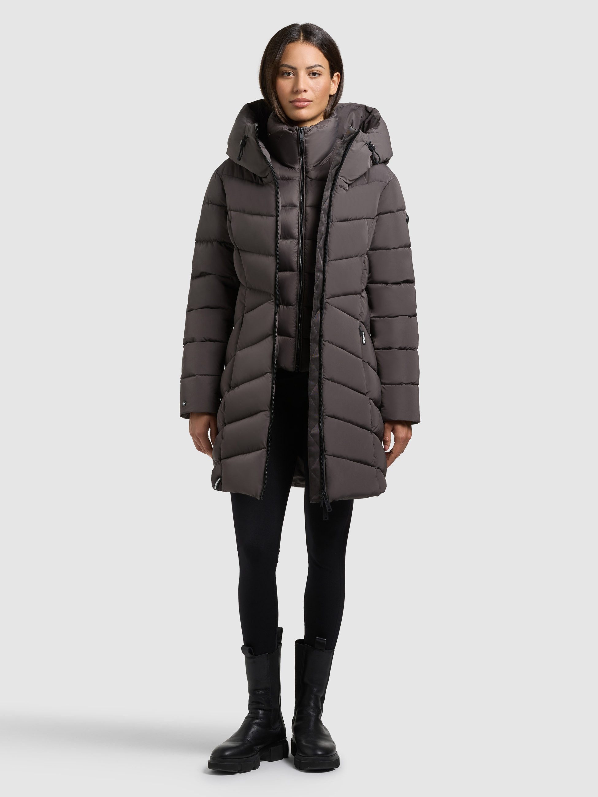 khujo Steppmantel DIER 2IN1 (EINSATZ HERAUSNEHMBAR) günstig online kaufen