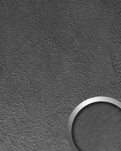 Wallface Dekorpaneele 22718-SA, BxL: 100x260 cm, 2.6 qm, (Dekorpaneel, 1-tlg., Wandverkleidung in Stein-Optik) selbstklebend, grau, matt, samtig weich