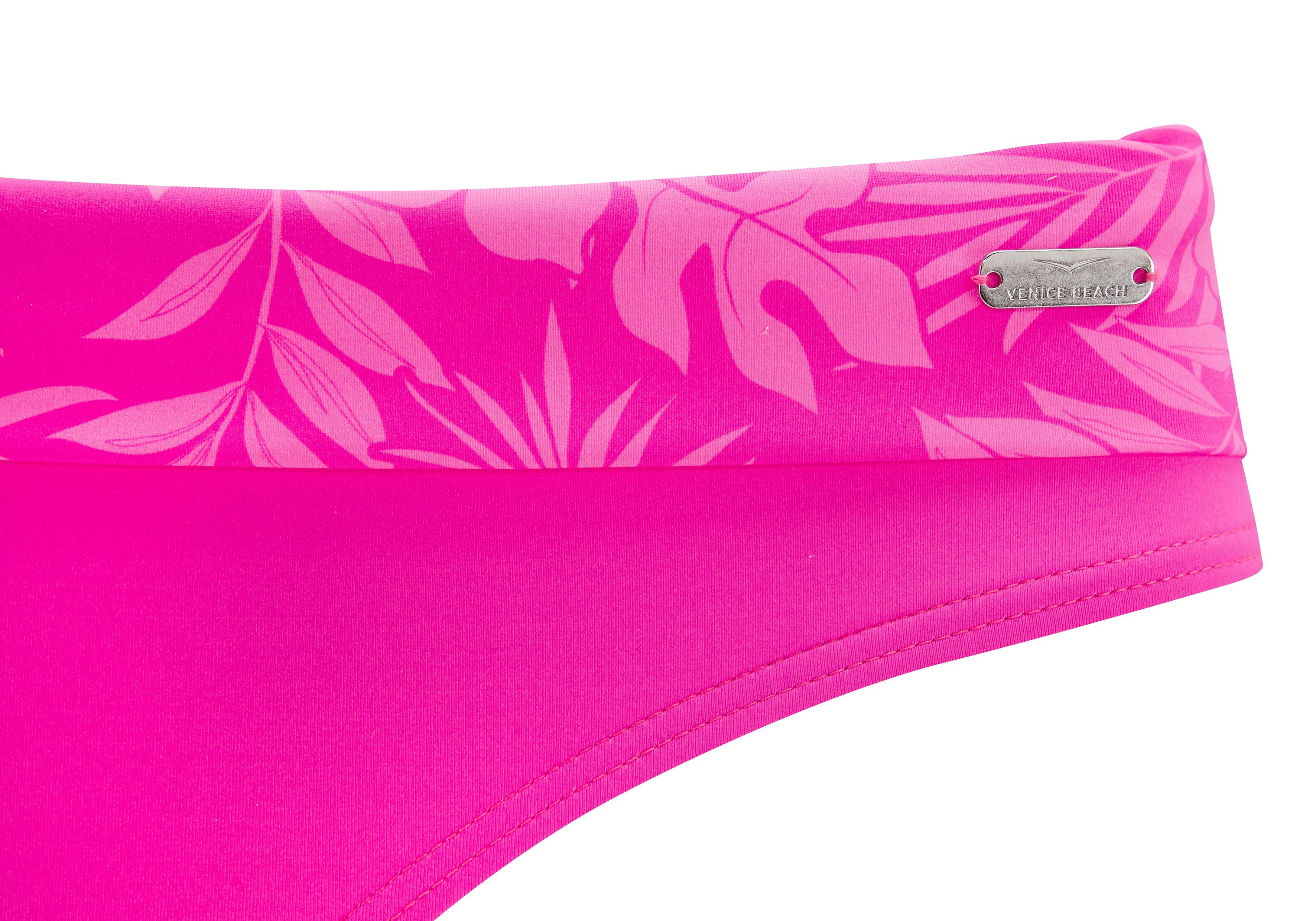 Venice Beach Bikini-Hose Moloka mit bedrucktem Umschlag