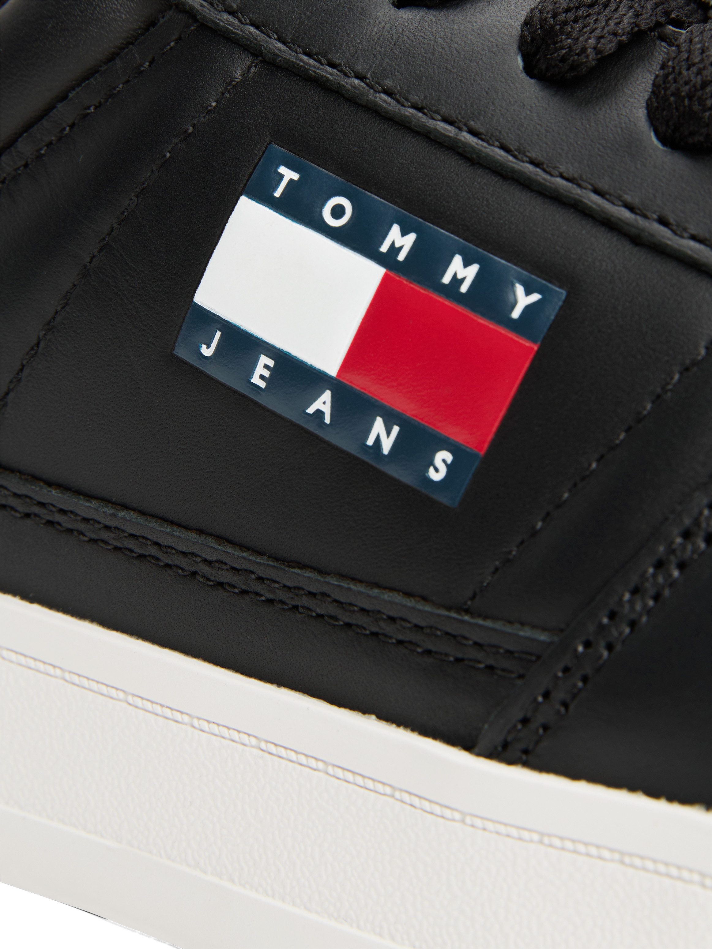 Tommy Jeans TJM THE GREENWICH NEW ESS Sneaker, Freizeitschuh, Halbschuh, Schnürschuh im Basekt-Style