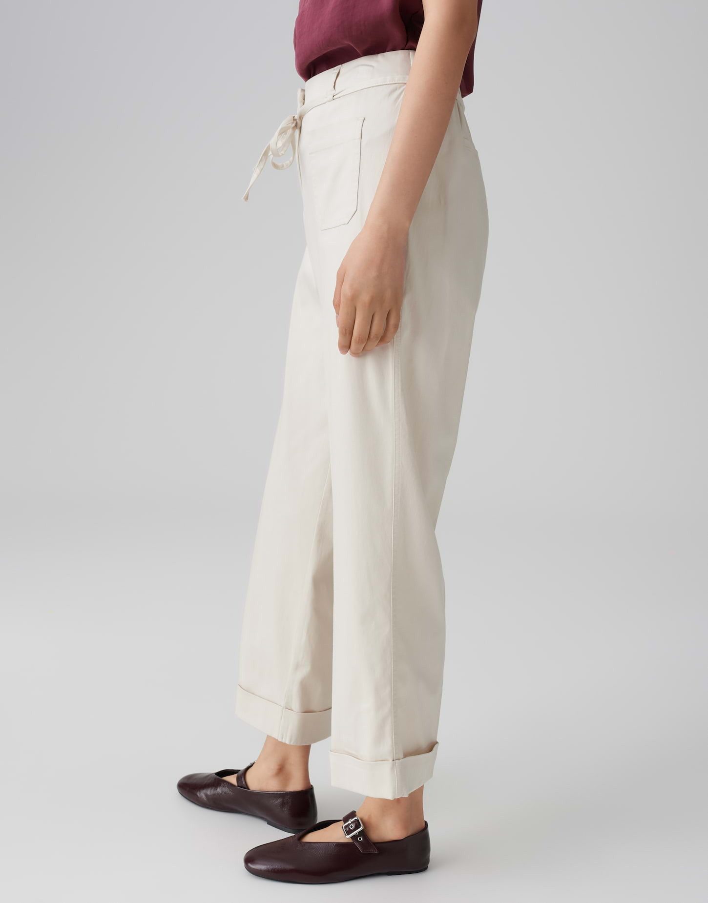 OPUS Stoffhose MEERI URBAN aus weichem Lyocell Mix