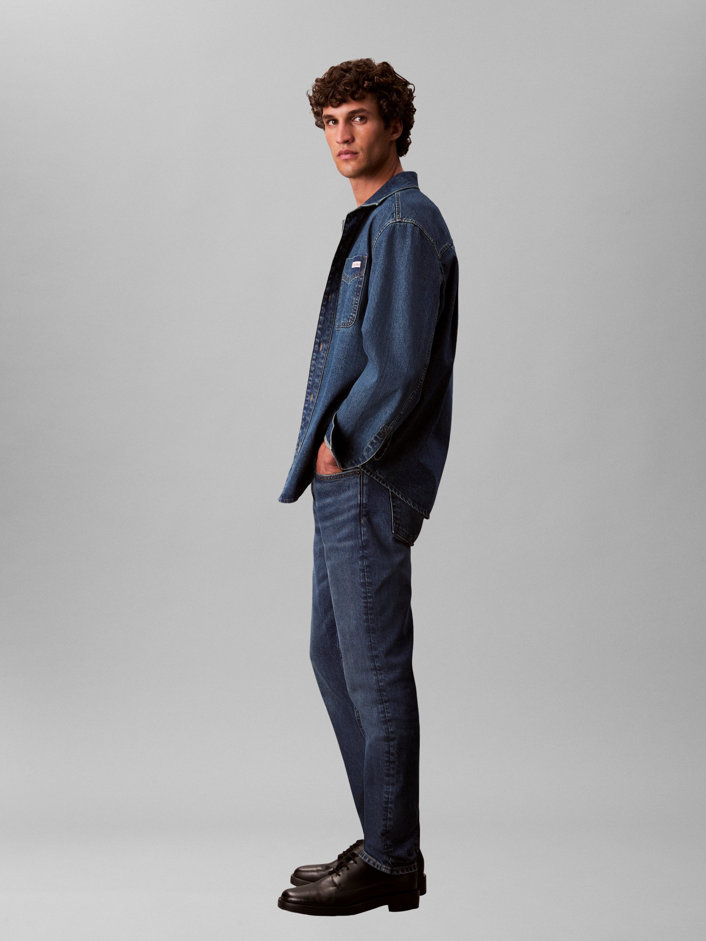 Calvin Klein Jeans Slim-fit-Jeans SLIM TAPER JEANS Slim fit – Bild 3 von 5