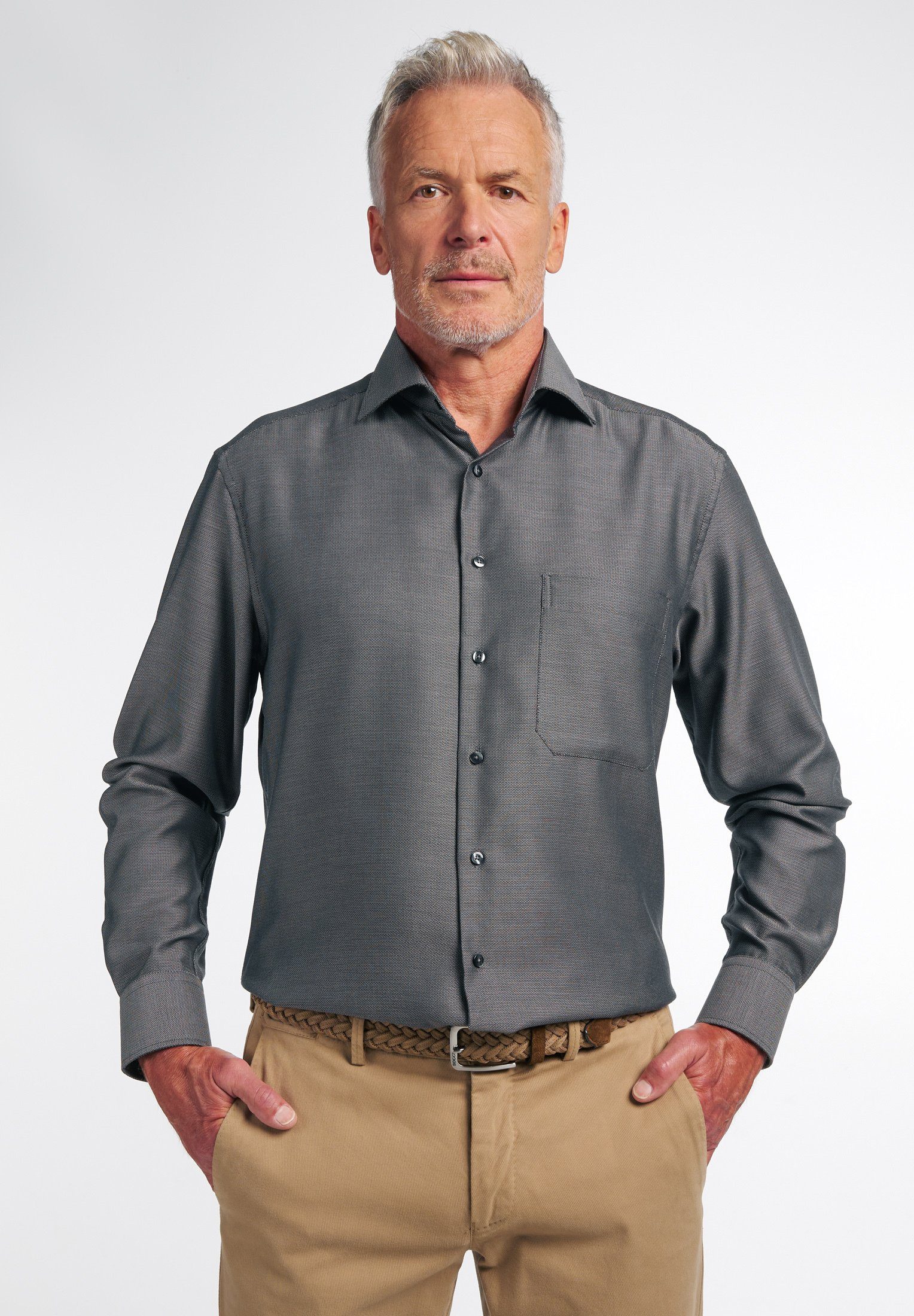 Eterna Langarmhemd COMFORT FIT NON IRON günstig online kaufen