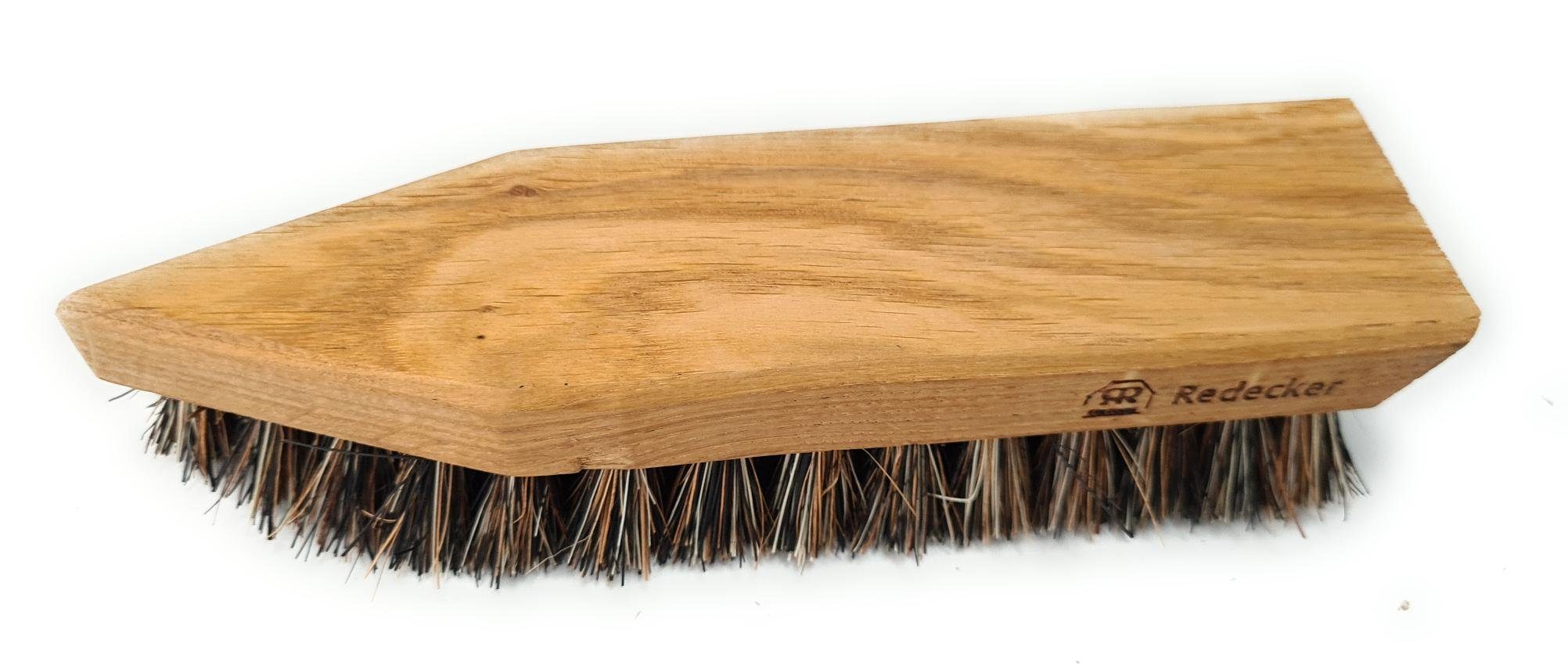 Schuhputzbürste Redecker Schuh-Schmutzbürste mit Holzspitze und Borsten Kokos Fibre
