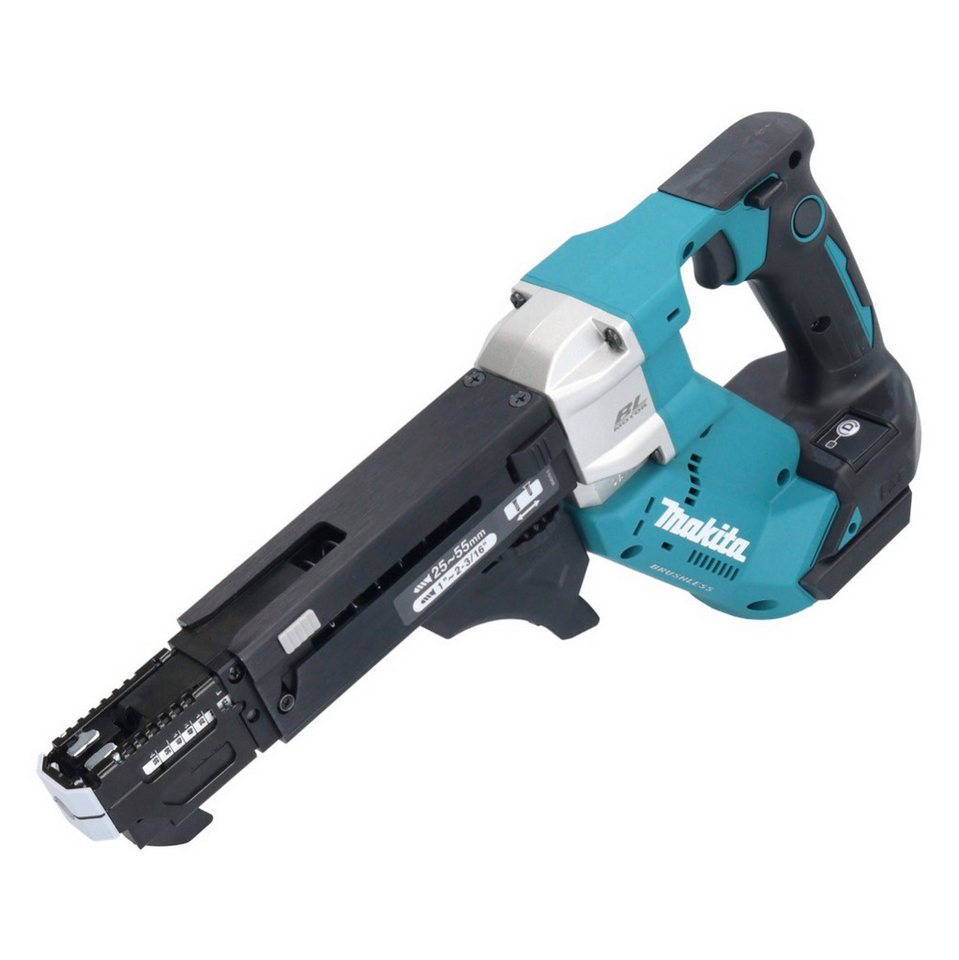 Thumbnail - Makita Akku-Magazinschrauber DFR 551 Z Akku Magazinschrauber 18 V 25 - 55 mm Brushless Solo - ohne