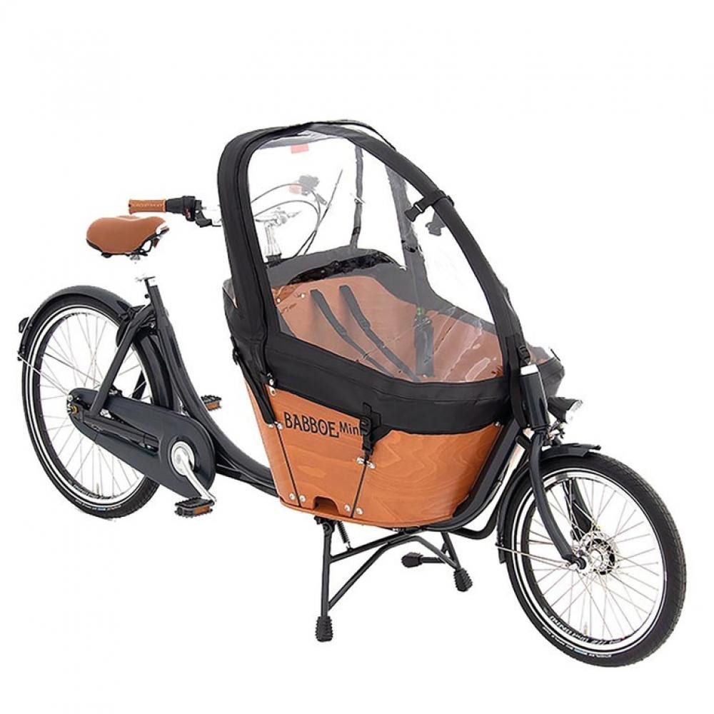 Babboe Babboe Regenverdeck schwarz für Mini PVC E-Bike Akku