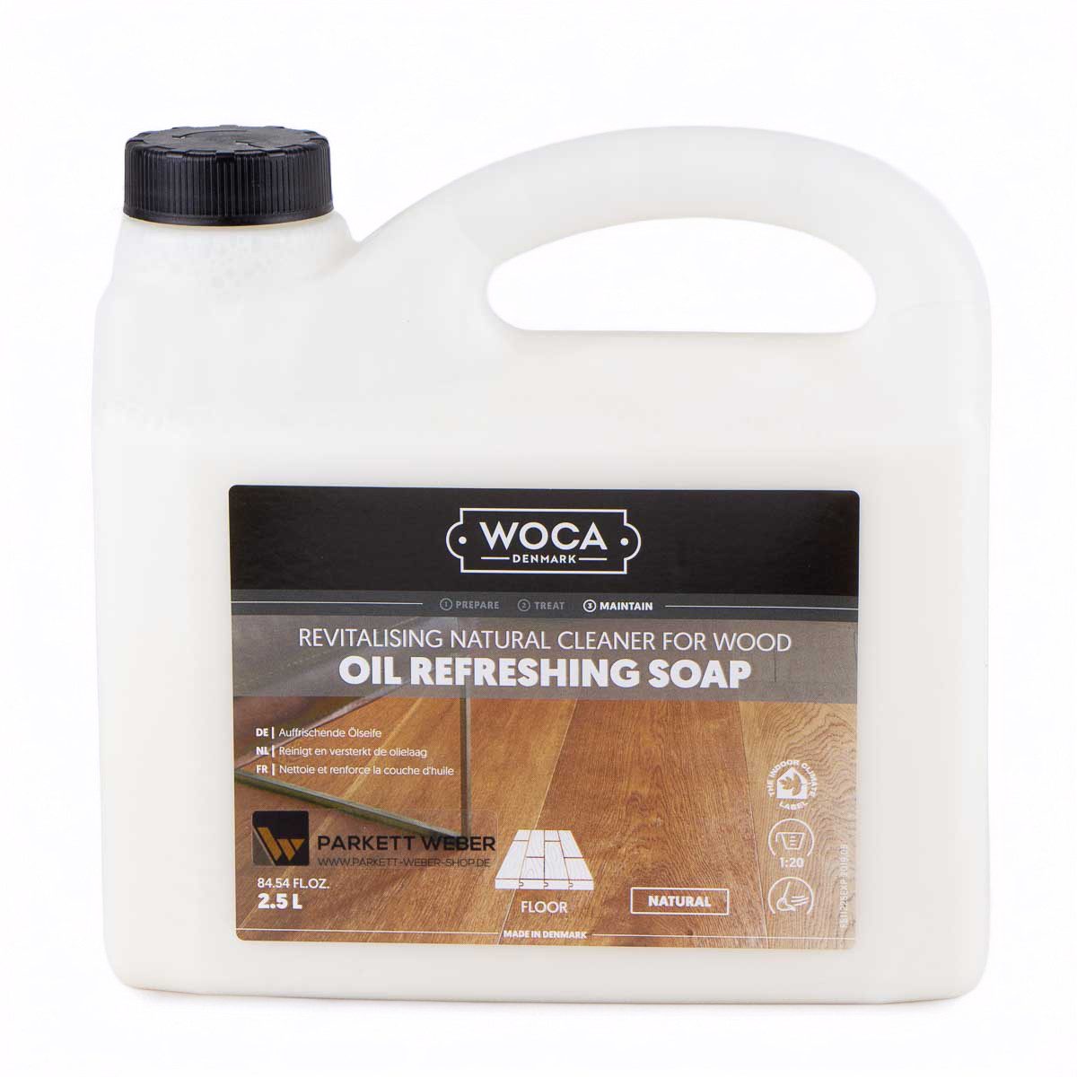WOCA Woca Oil Refreshing Soap Natur - 2,5 Liter Parkettreiniger