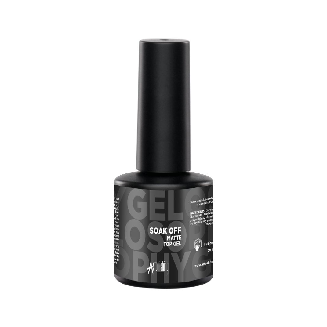 Astonishing Haargel Essentials Soak Off Matte Top Gel