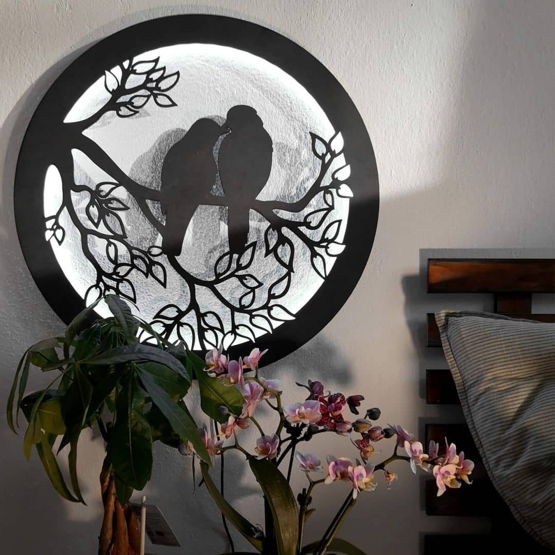 K&L Wall Art LED Wandleuchte LED-Ring günstig online kaufen