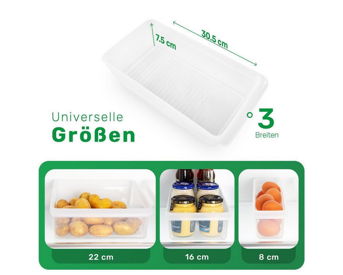 Thumbnail - Novaliv Aufbewahrungsbox - (4 St), Kühlschrank Organizer