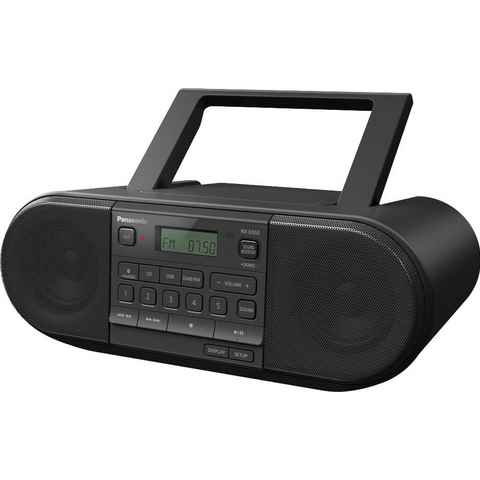 Panasonic RX-D552E-K CD- Boombox (Digitalradio (DAB), FM-Tuner, UKW mit RDS, 20 W)