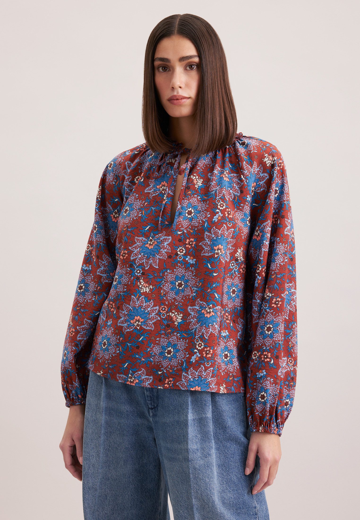 seidensticker Klassische Bluse Schwarze Rose Tunika günstig online kaufen