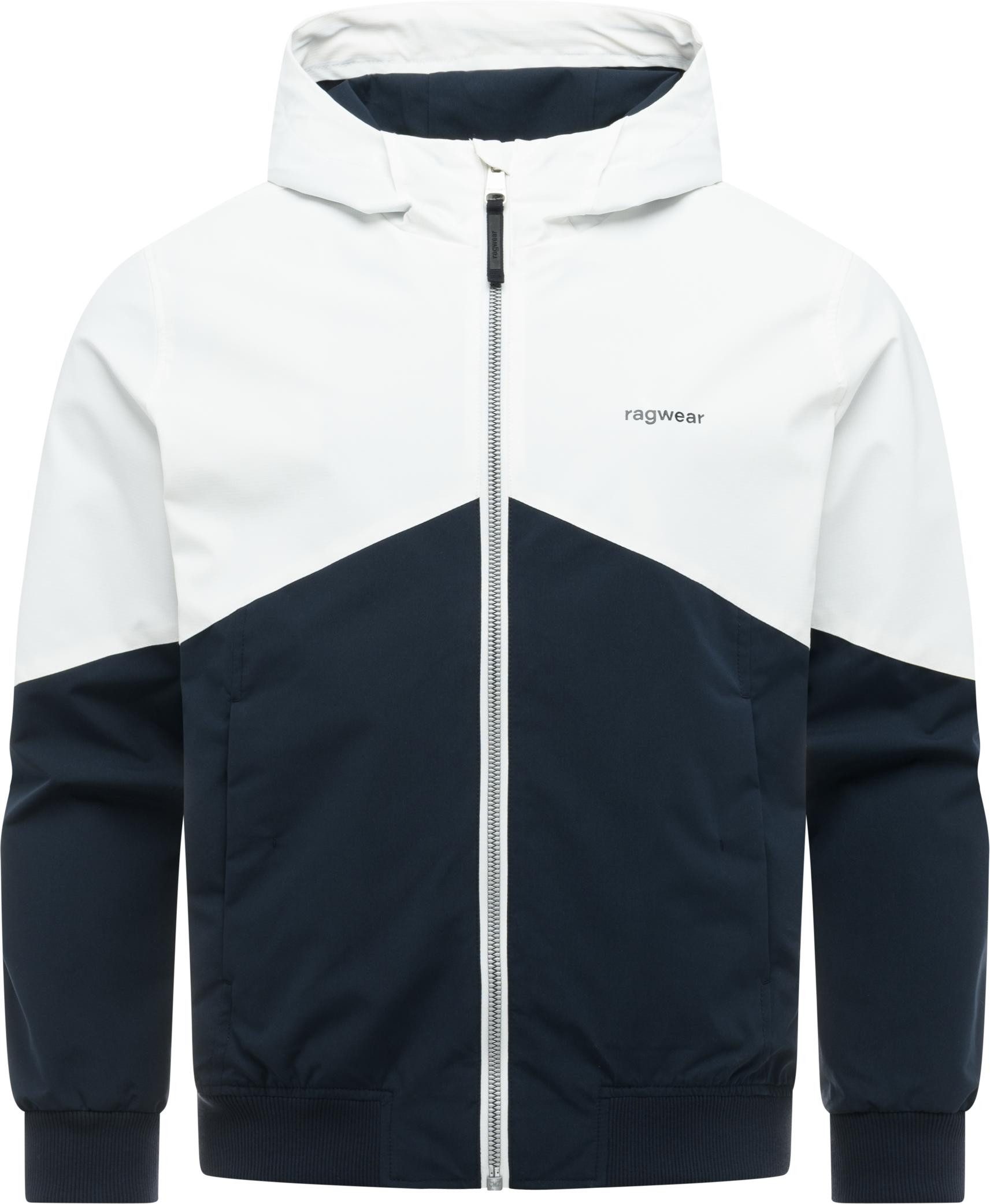 Ragwear Funktionsjacke Sherwend Wasserdichte leichte Übergangsjacke mit Kapuze