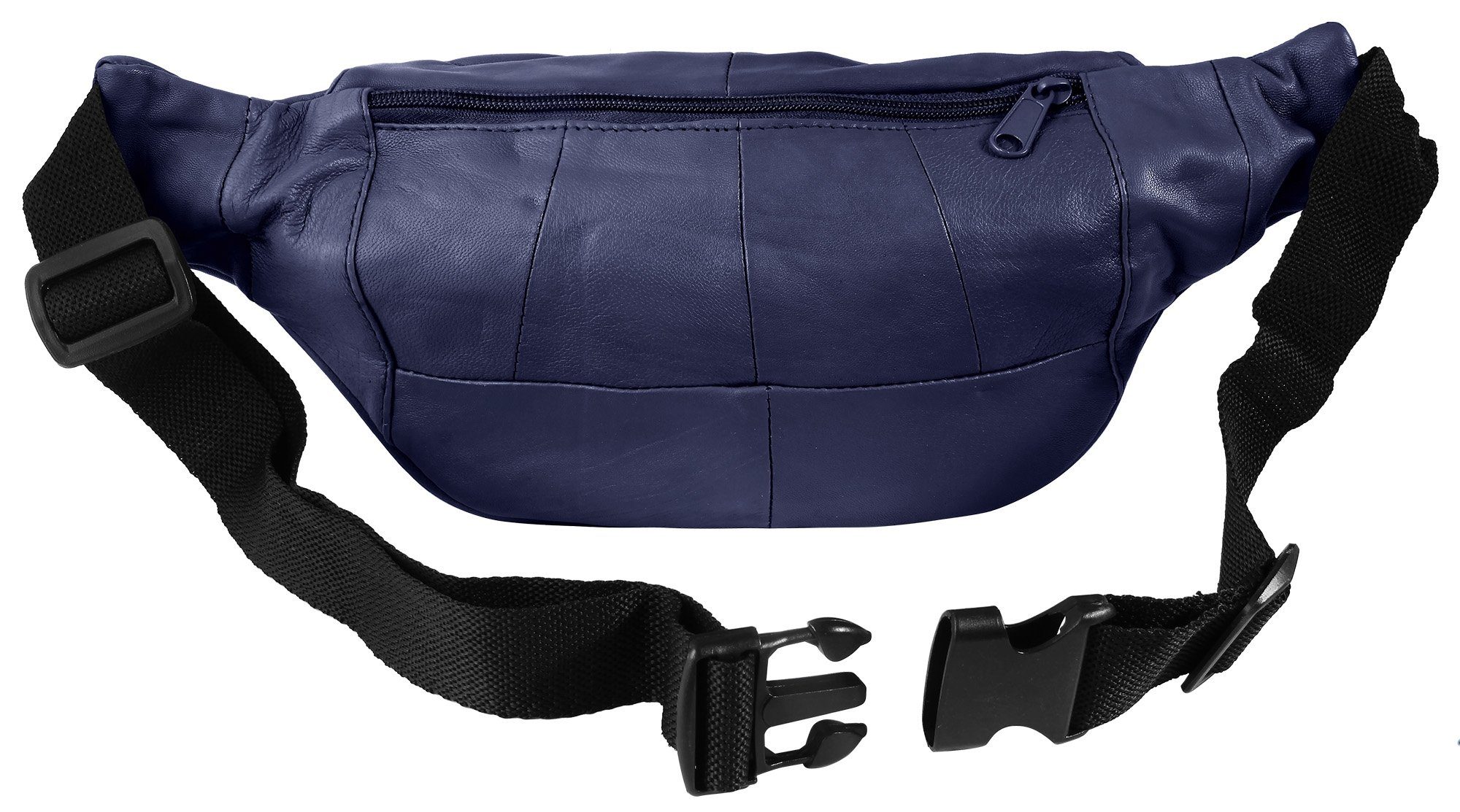 Leonardo Verrelli Bauchtasche Rabi Unisex Hüfttasche Gürteltasche aus Echtleder