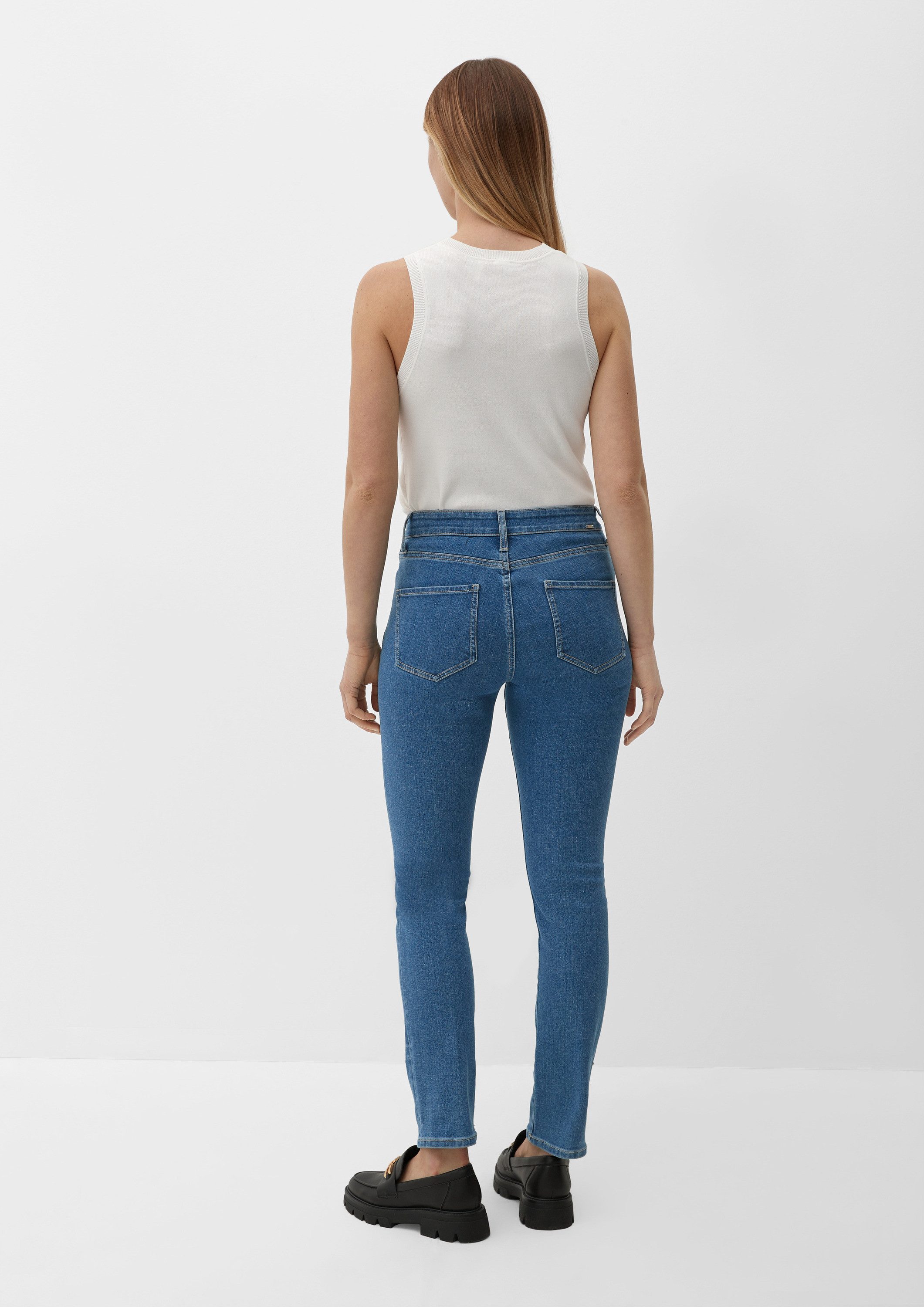 s.Oliver Slim-fit-Jeans Jeans-Hose BETSY Slim: Jeans im 5-Pocket-Stil