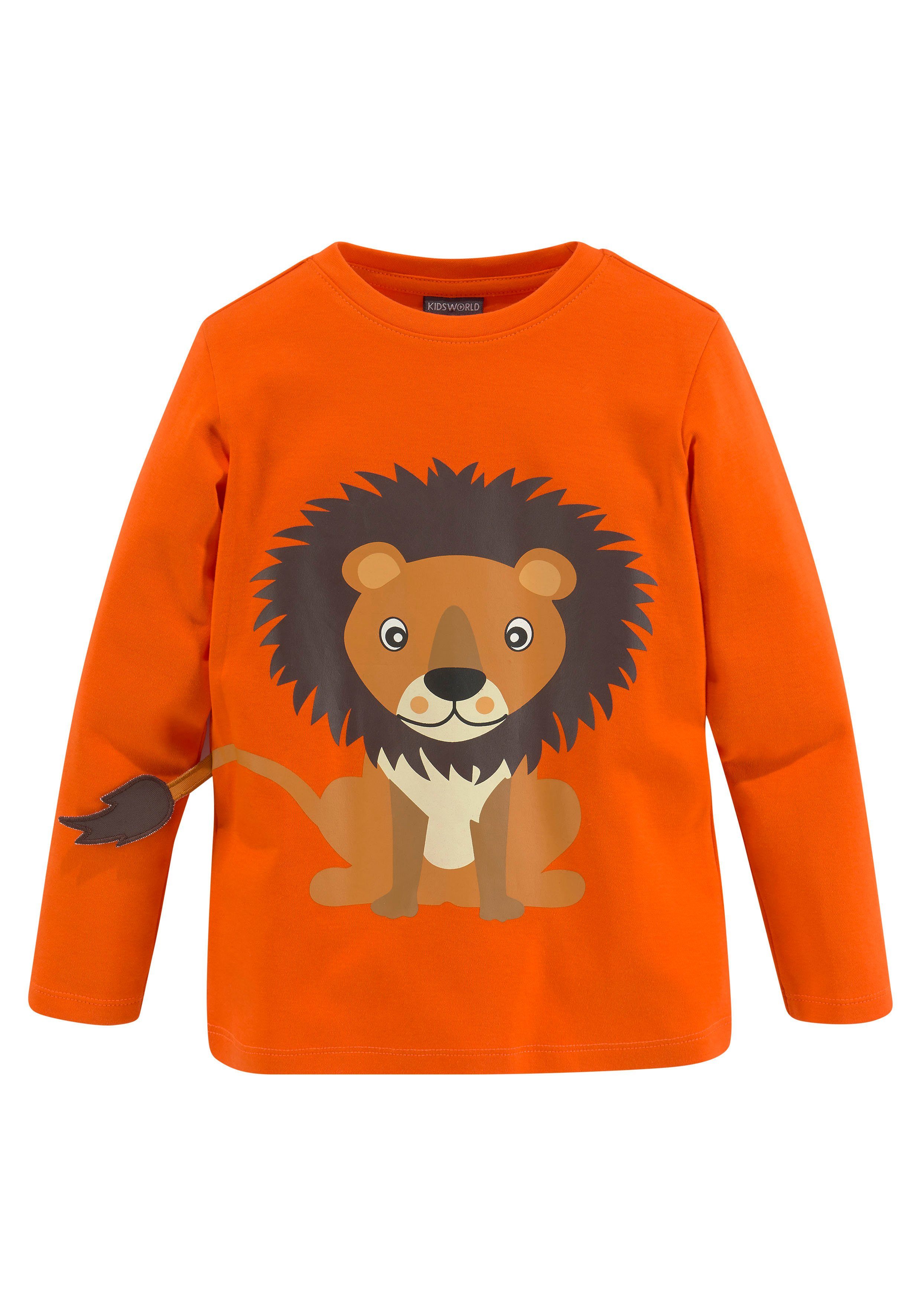 KIDSWORLD Shirt & Hose 2tlg. Set Langarmshirt+Hose (Set, 2-tlg., 2) mit Löwendruck – Bild 5 von 5