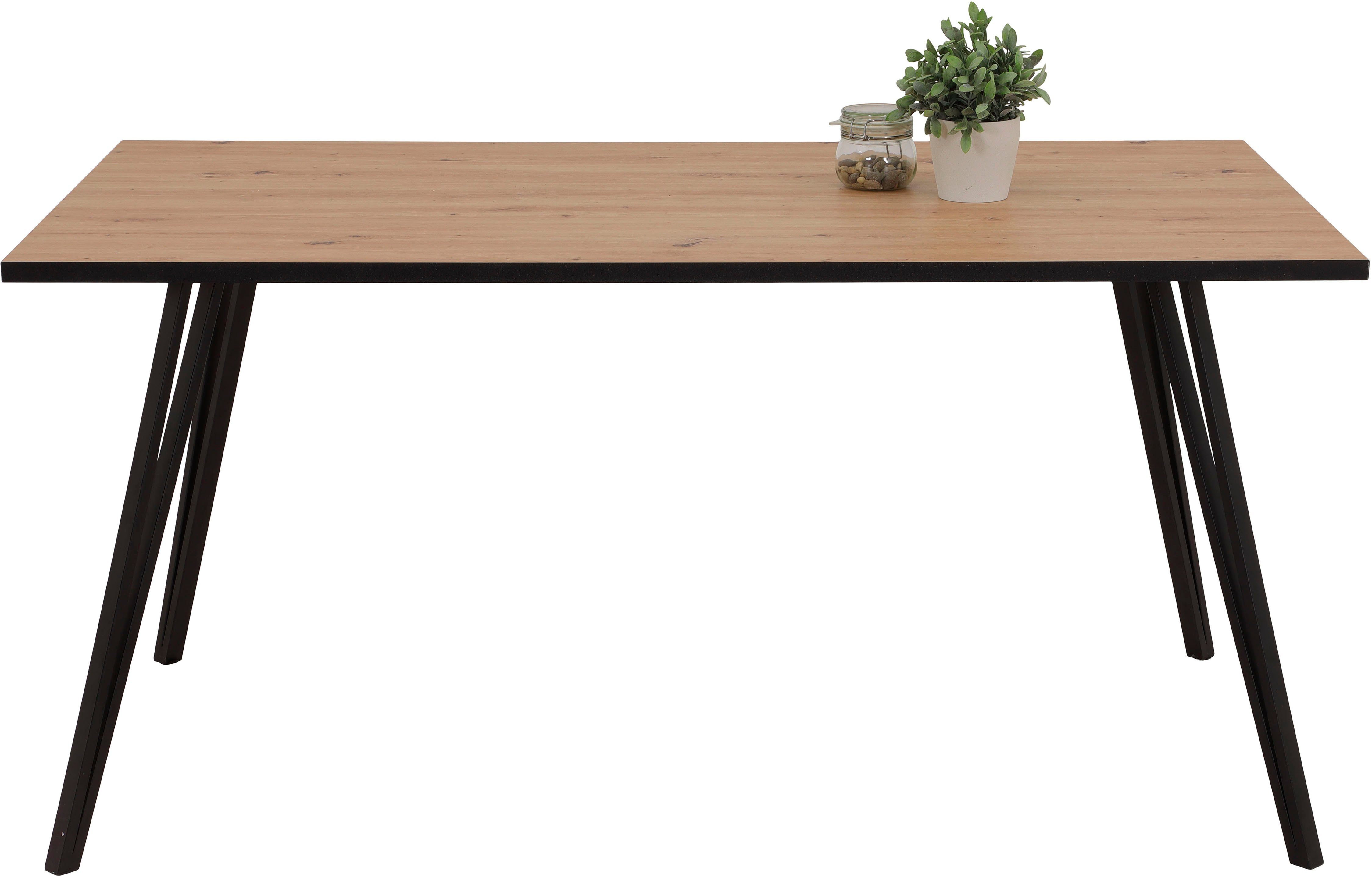 HELA Esstisch, Verschiedene Dekore, 160cm günstig online kaufen