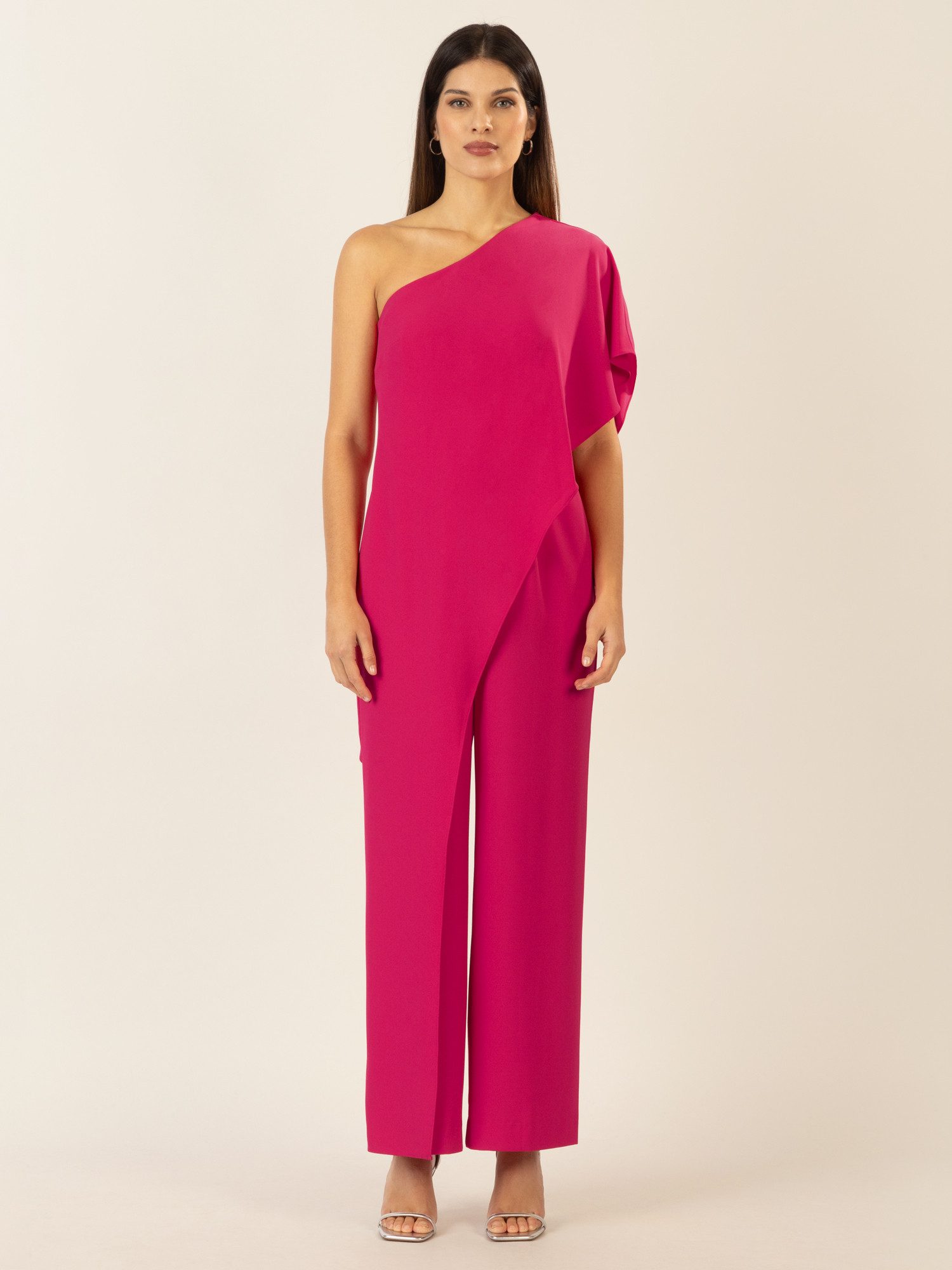 Apart Jumpsuit aus einer leicht körnigen günstig online kaufen