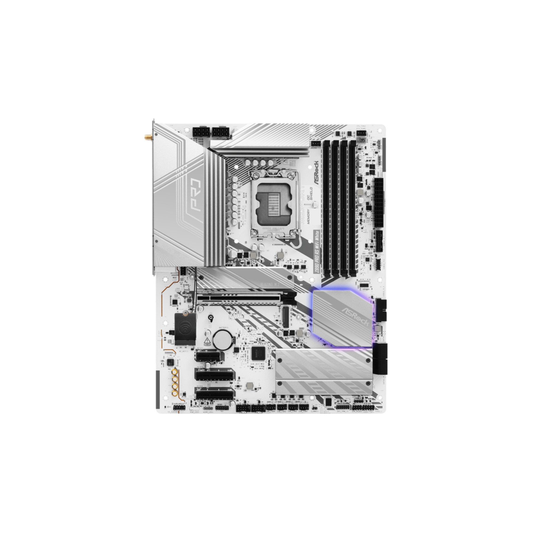 Asrock Z890 Pro RS WiFi White Mainboard