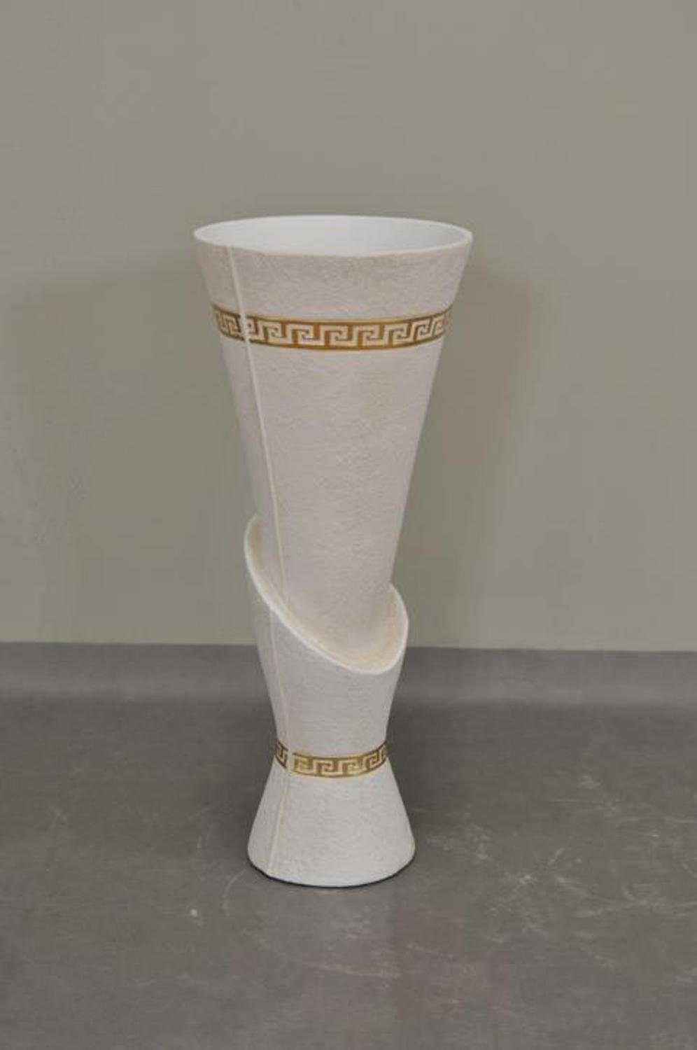 Vasen Skulptur Medusa Stil 0890 Big XXL Blumen Deko Design JVmoebel Vase Pokal Antik