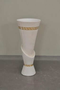JVmoebel Skulptur XXL Big Vase Design Medusa Antik Stil Blumen Vasen Pokal Deko 0890
