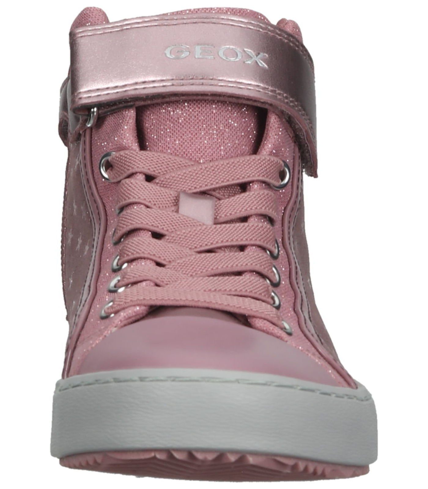 Geox Sneaker Lederimitat Sneaker Pink