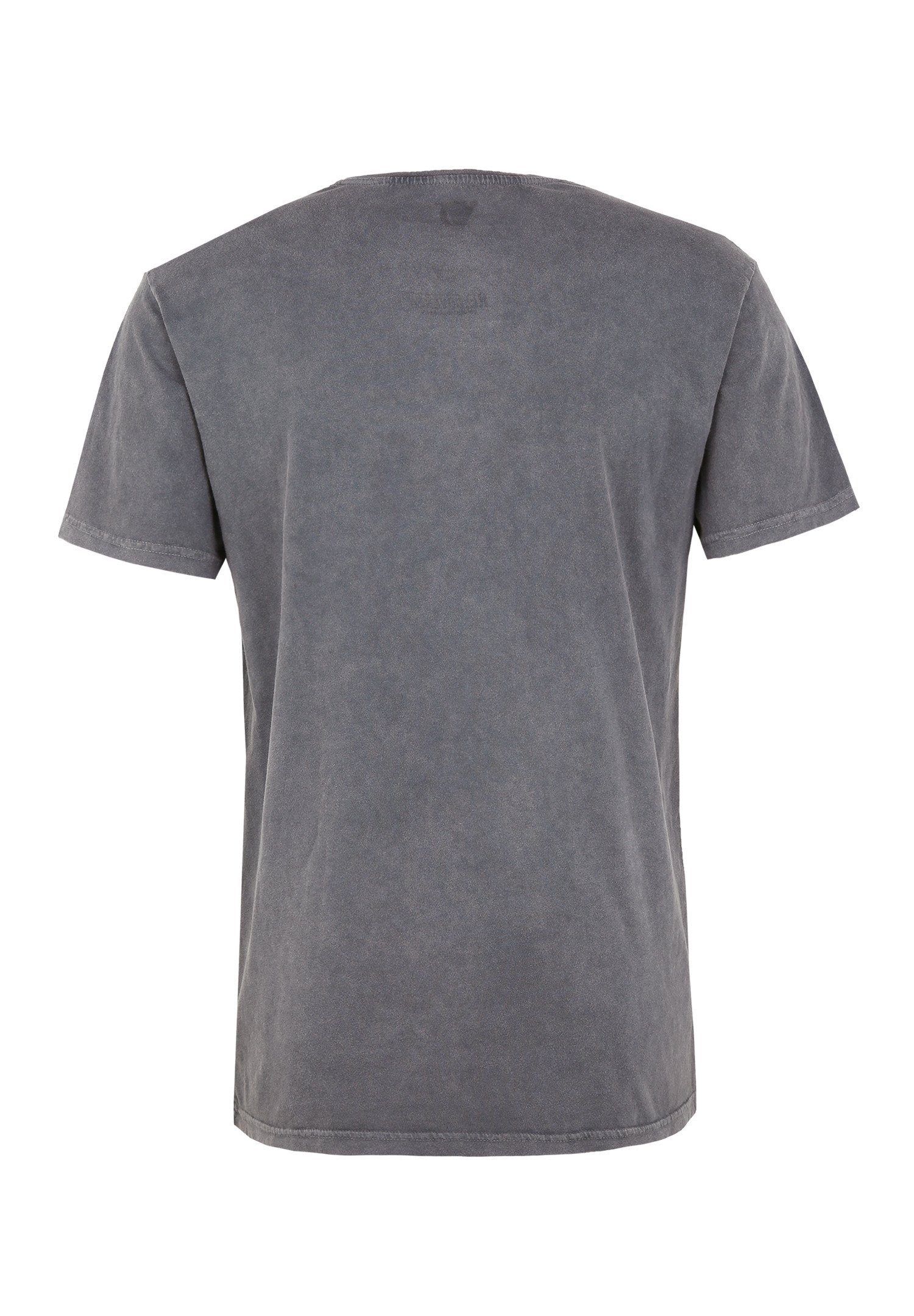 NASA Redux Recovered Grey Bio-Baumwolle Washed zertifizierte Logo GOTS T-Shirt