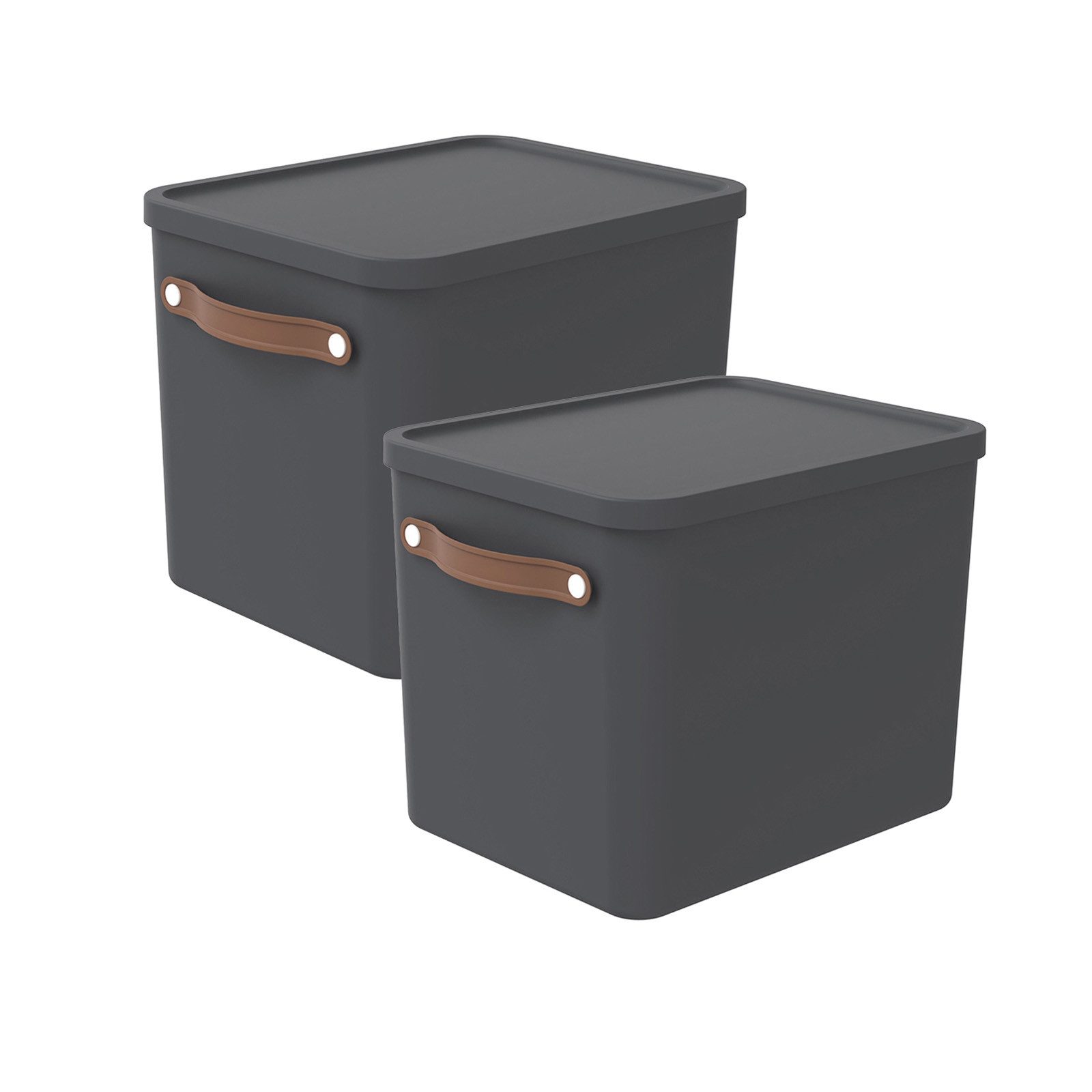 ROTHO Aufbewahrungsbox (Aufbewahrungsset, 2er-Set)