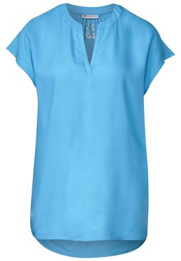 STREET ONE Shirtbluse in Unifarbe