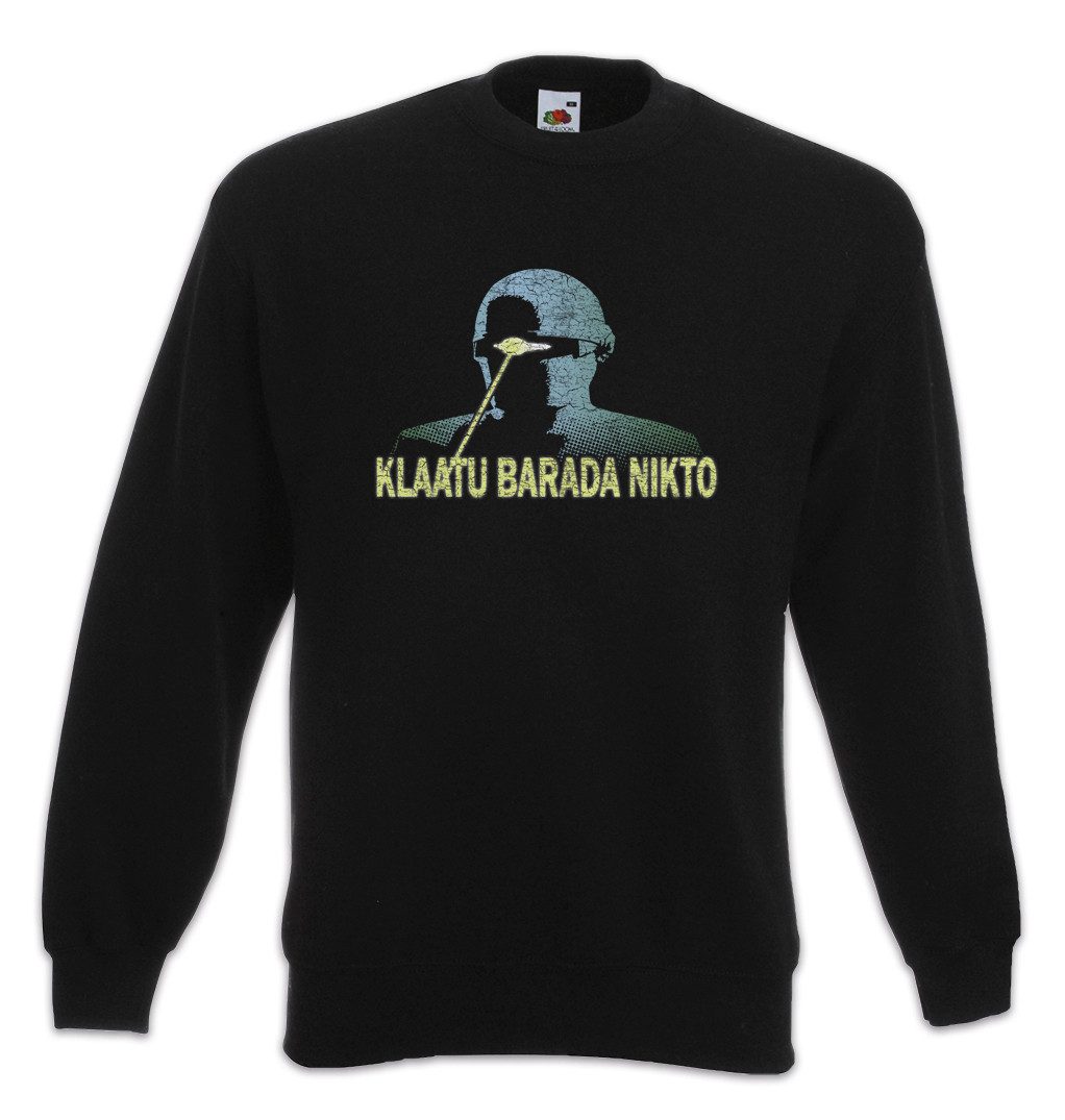 Sweatshirt Klaatu Barada Nikto Sweatshirt The Day Der Tag An Dem Earth Stood Erde