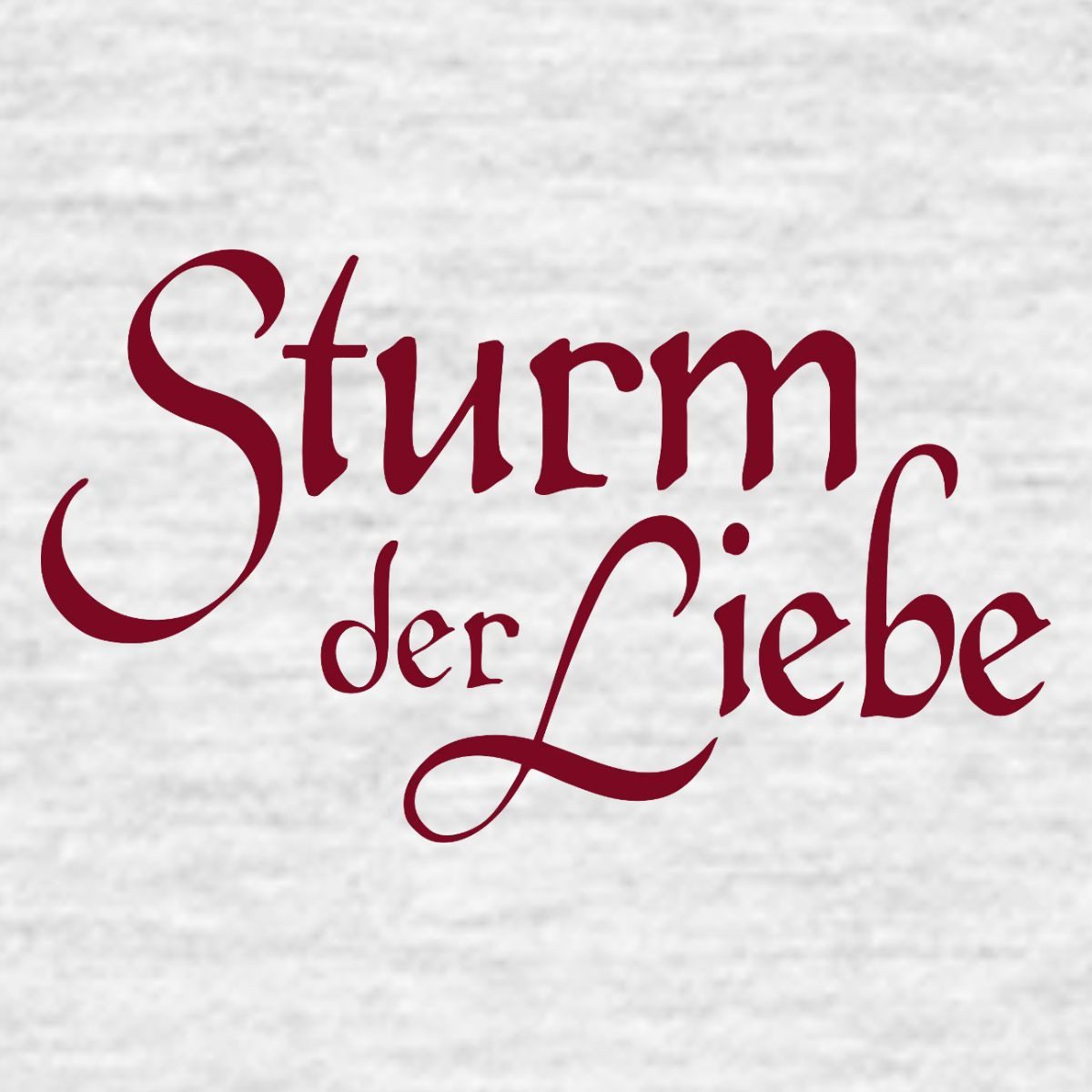 Spreadshirt T-Shirt Sturm Der Liebe Logo-Schriftzug Männer T-Shirt (1-tlg)