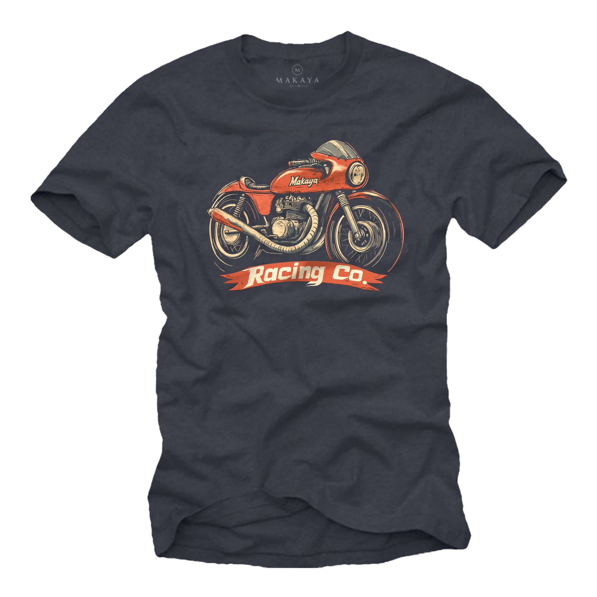T-Shirt Bikershirt für Herren – Vintage Motorrad Design & Geschenkidee