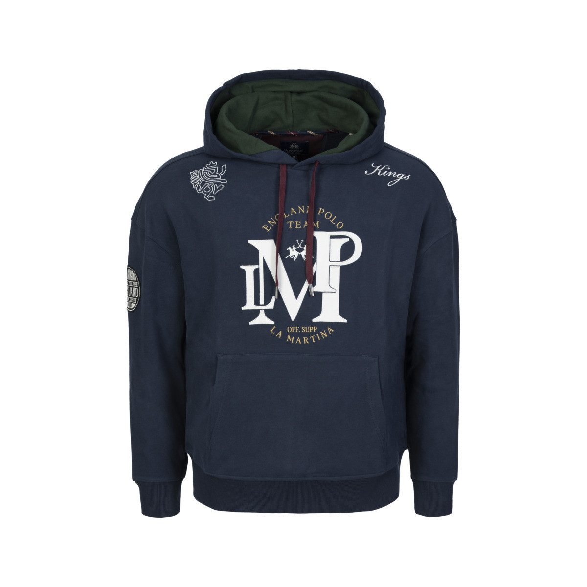 La Martina Kapuzenpullover MBF309 Herren Hoodie, Pullover, Sweatshirt, Hood günstig online kaufen
