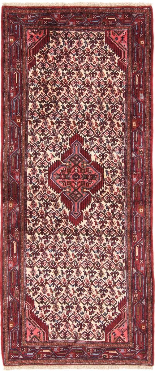 Orientteppich Hamadan 81x198 Handgeknüpfter Orientteppich / Perserteppich Läufer, Nain Trading, rechteckig, Höhe: 8 mm