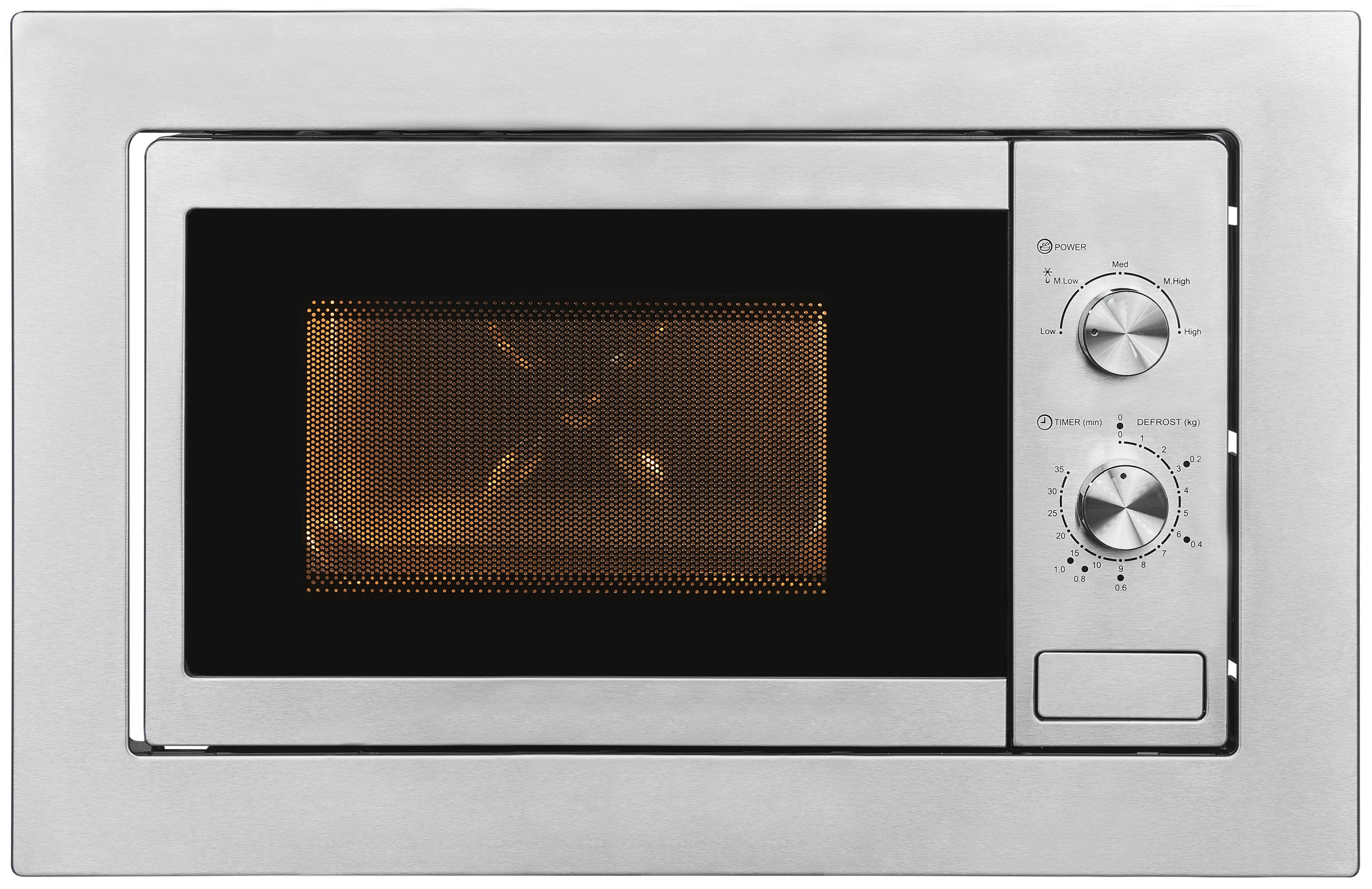 exquisit Einbau-Mikrowelle EMW10-020, Mikrowelle, 20 l