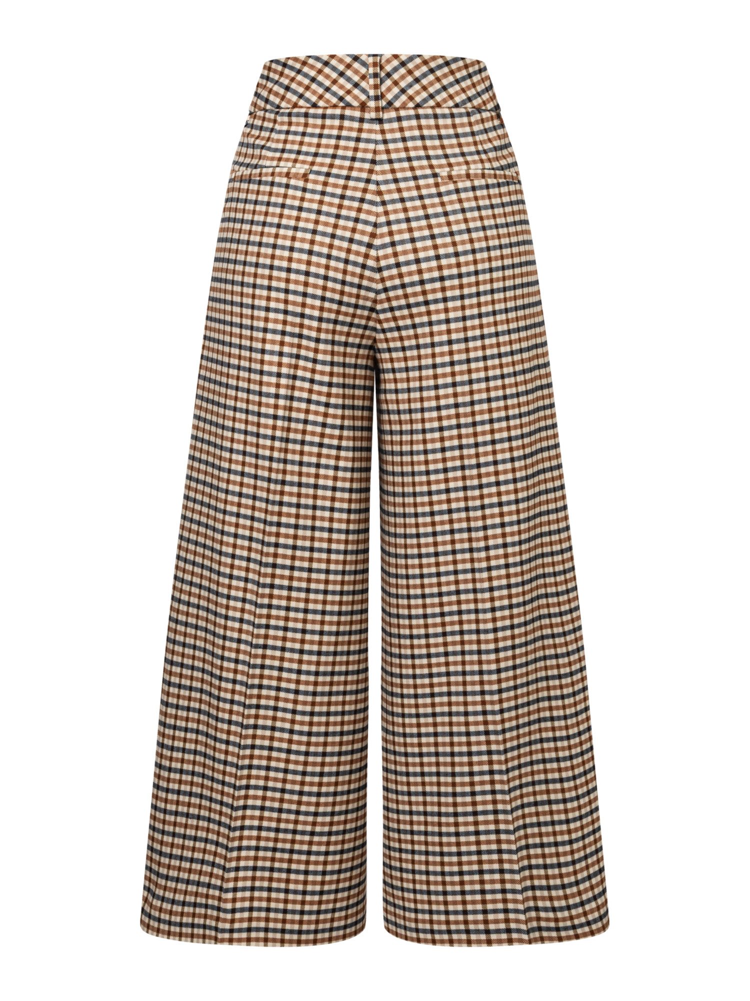 MORE&MORE Culotte stylishe, weite 7/8 Karo-Culotte