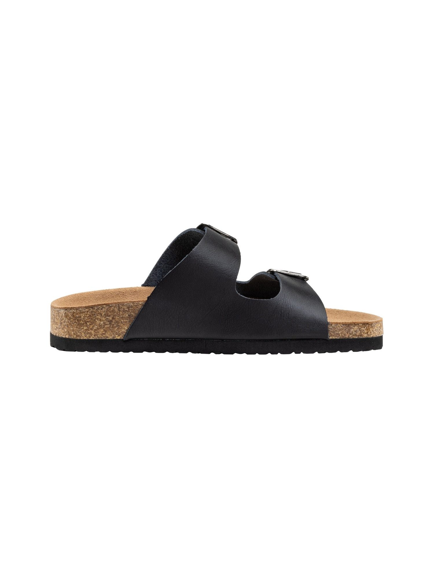 19V69 ITALIA SASSARI ACTION Sandale Damen Pantolette aus Leder mit anatomischem Kork-Lederfußbett
