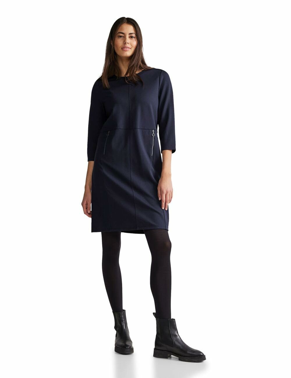 STREET ONE Jerseykleid Jerseykleid für Damen (keine Angabe, 1-tlg) Weiblich