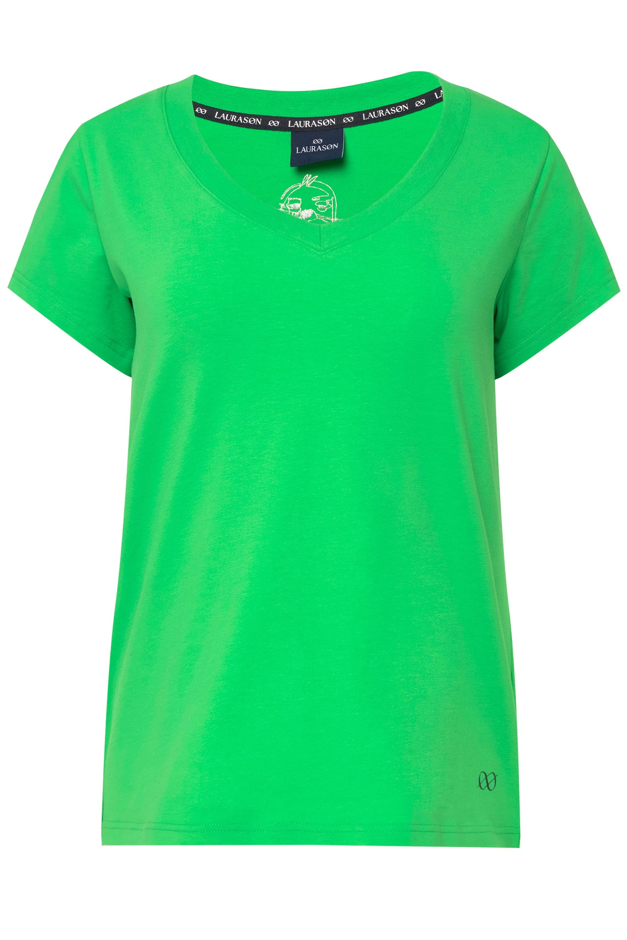 Laurasøn T-Shirt T-Shirt kleiner Knoten Print günstig online kaufen