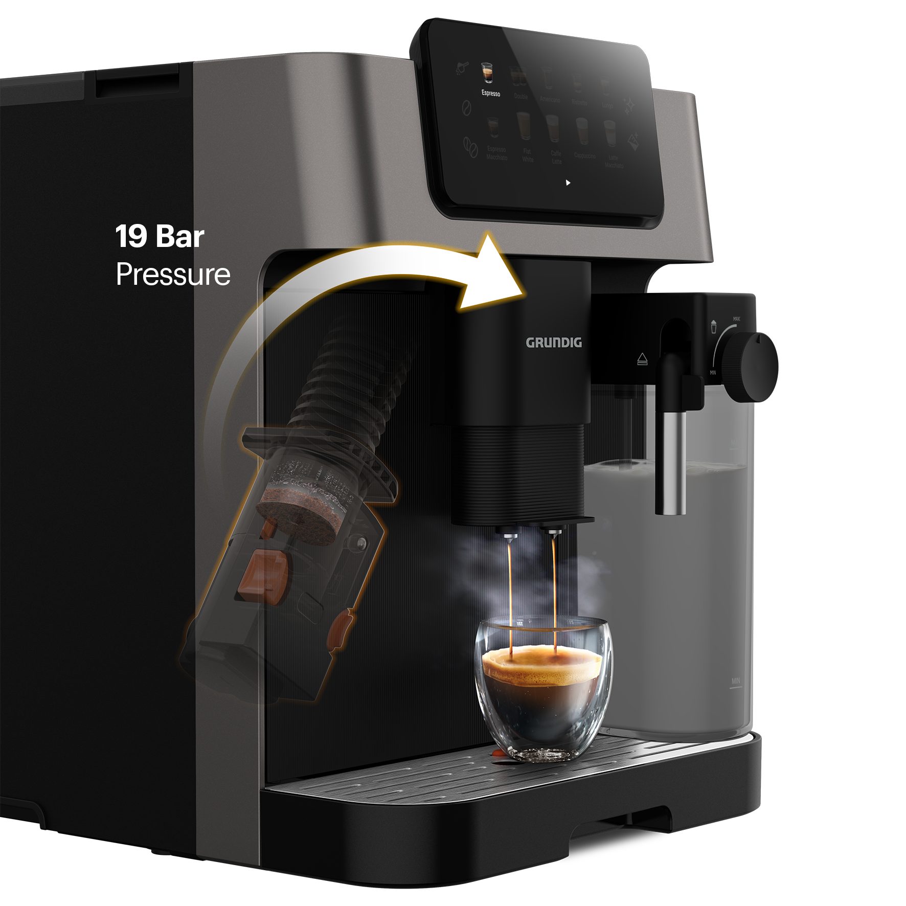 Grundig Kaffeevollautomat KVA 7230