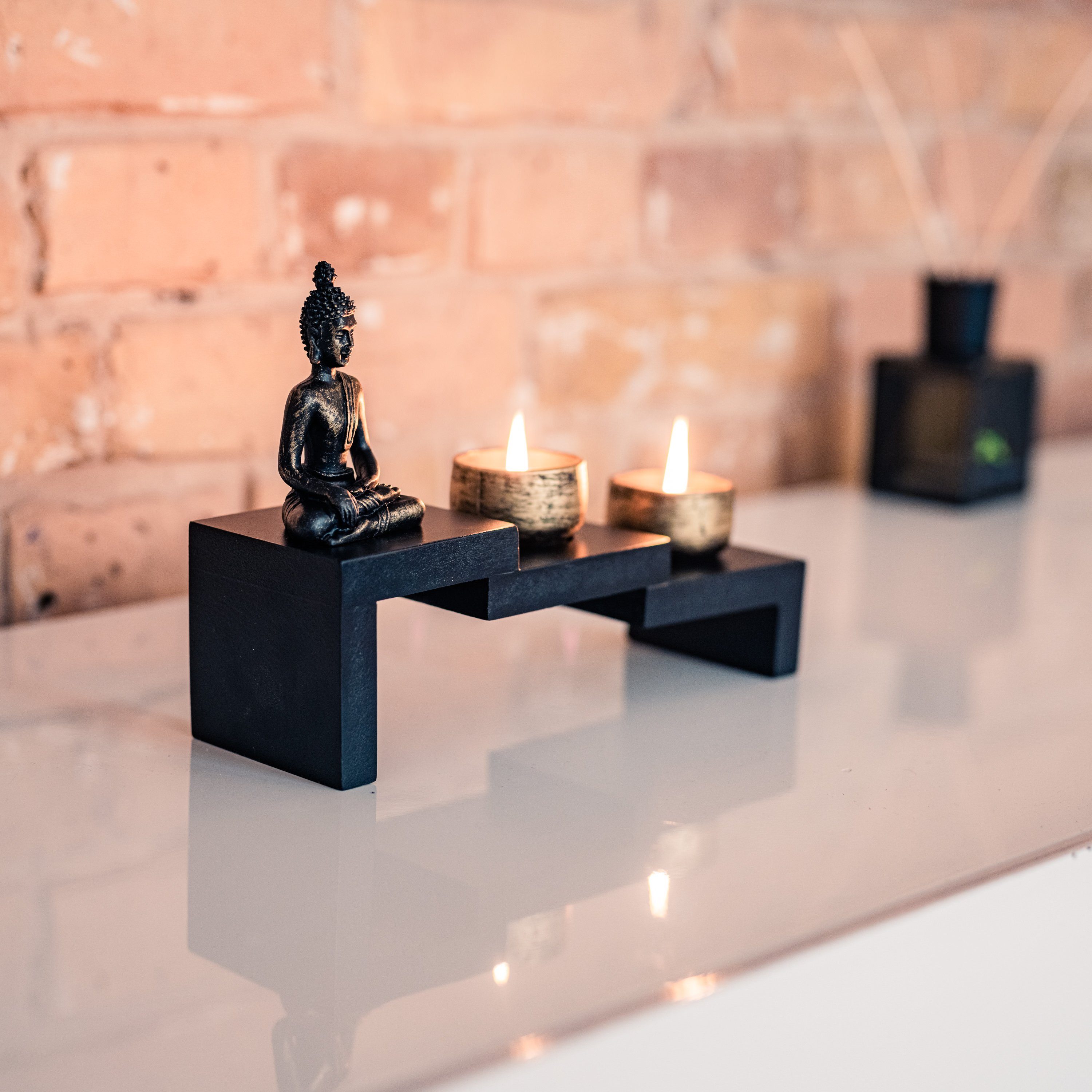 Flanacom Buddhafigur Zen Garten Buddha Figur günstig online kaufen