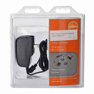 Palm AD7112A Netzteil Reiselader Mini USB für Handy, Tablet, Navi schwarz Handy-Netzteile