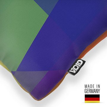 Kissenbezug, VOID (1 Stück), Regenbogenfarben Muster Grafik Design Farben Gay pride flag parade cl