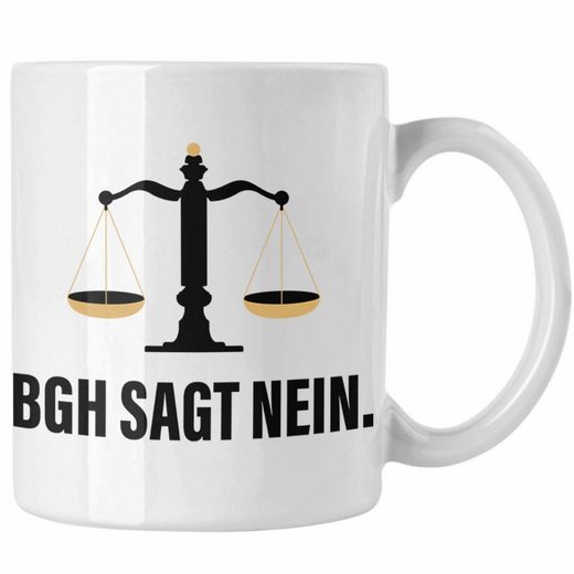 Trendation Tasse »Trendation Jura Geschenk Tasse mit Spruch für Jurist Juristin Geschenkideen