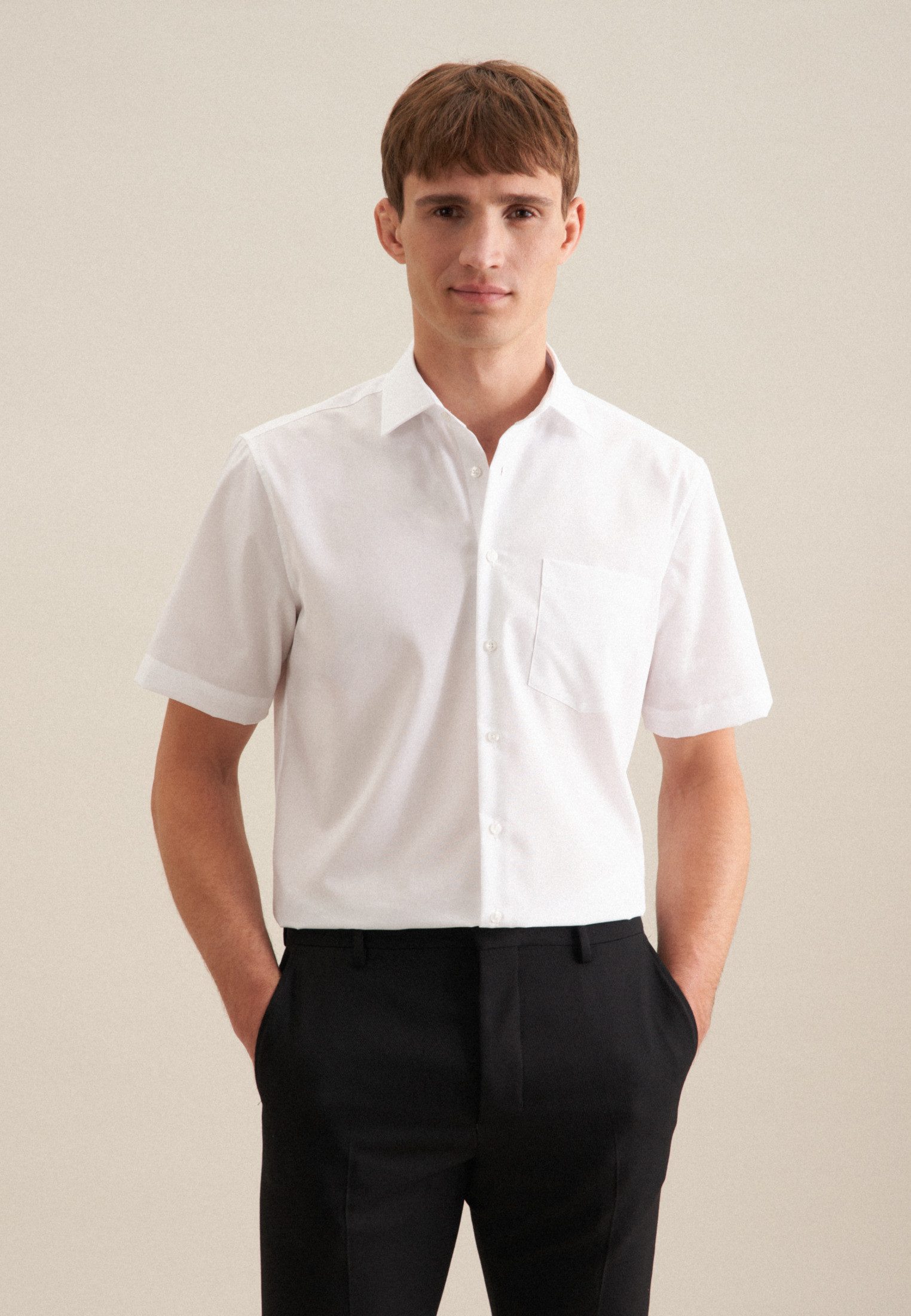 Businesshemd Schwarze Rose